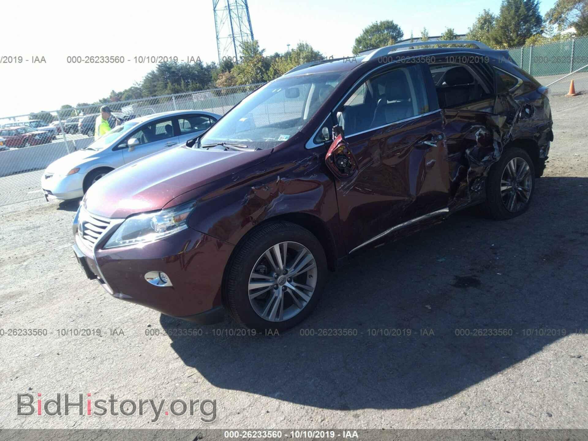 2015 LEXUS RX - VIN: 2T2BC1BA5FC002686 - Photo 2