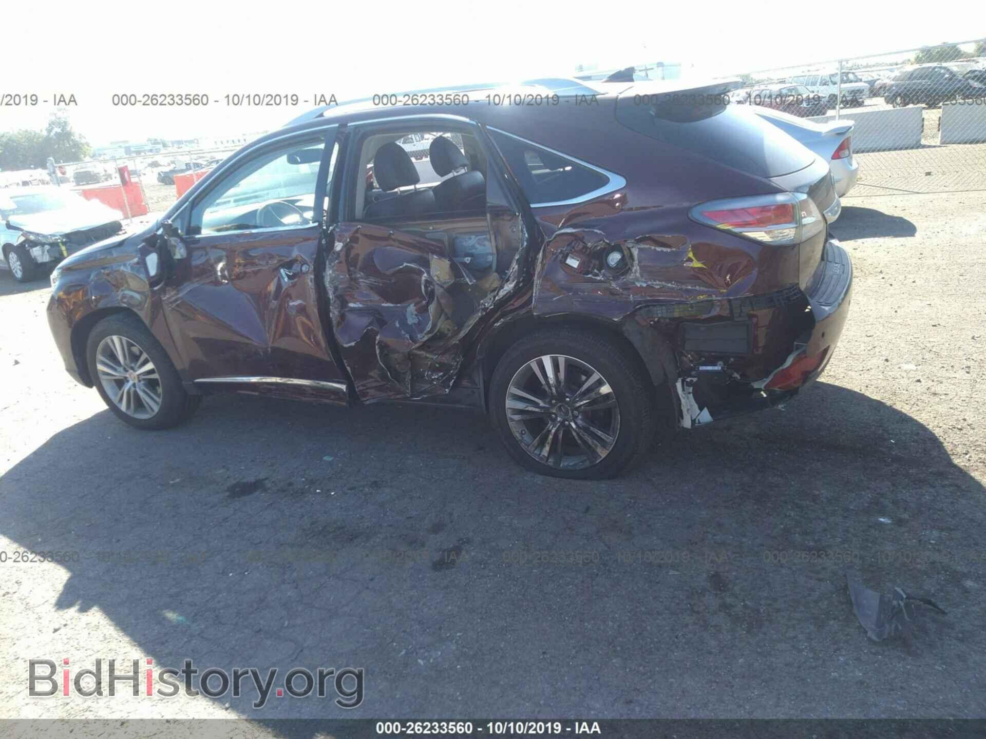 2015 LEXUS RX - VIN: 2T2BC1BA5FC002686 - Photo 3