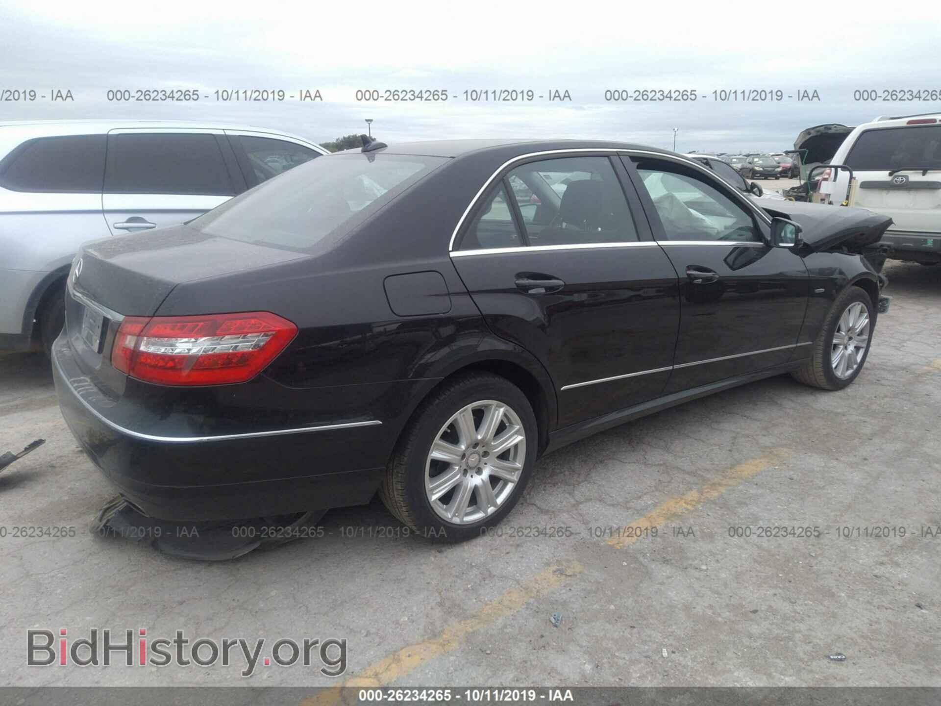2012 MERCEDES-BENZ E - VIN: WDDHF5KB4CA591449 - Фото 4