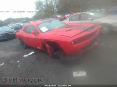 2016 Dodge CHALLENGER SXT, red — VIN 2C3CDZAG4GH257030, IAAI