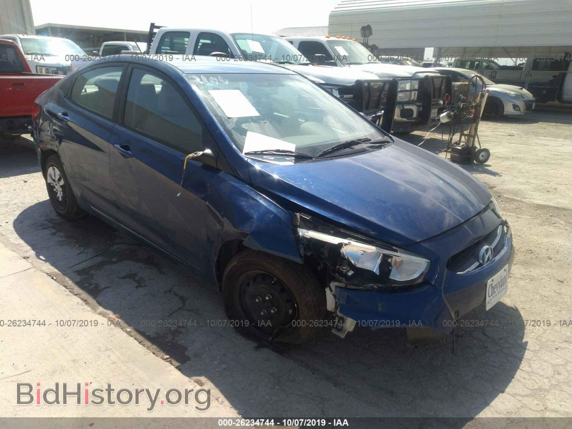 Фотография KMHCT4AE5HU203584 - HYUNDAI ACCENT 2017