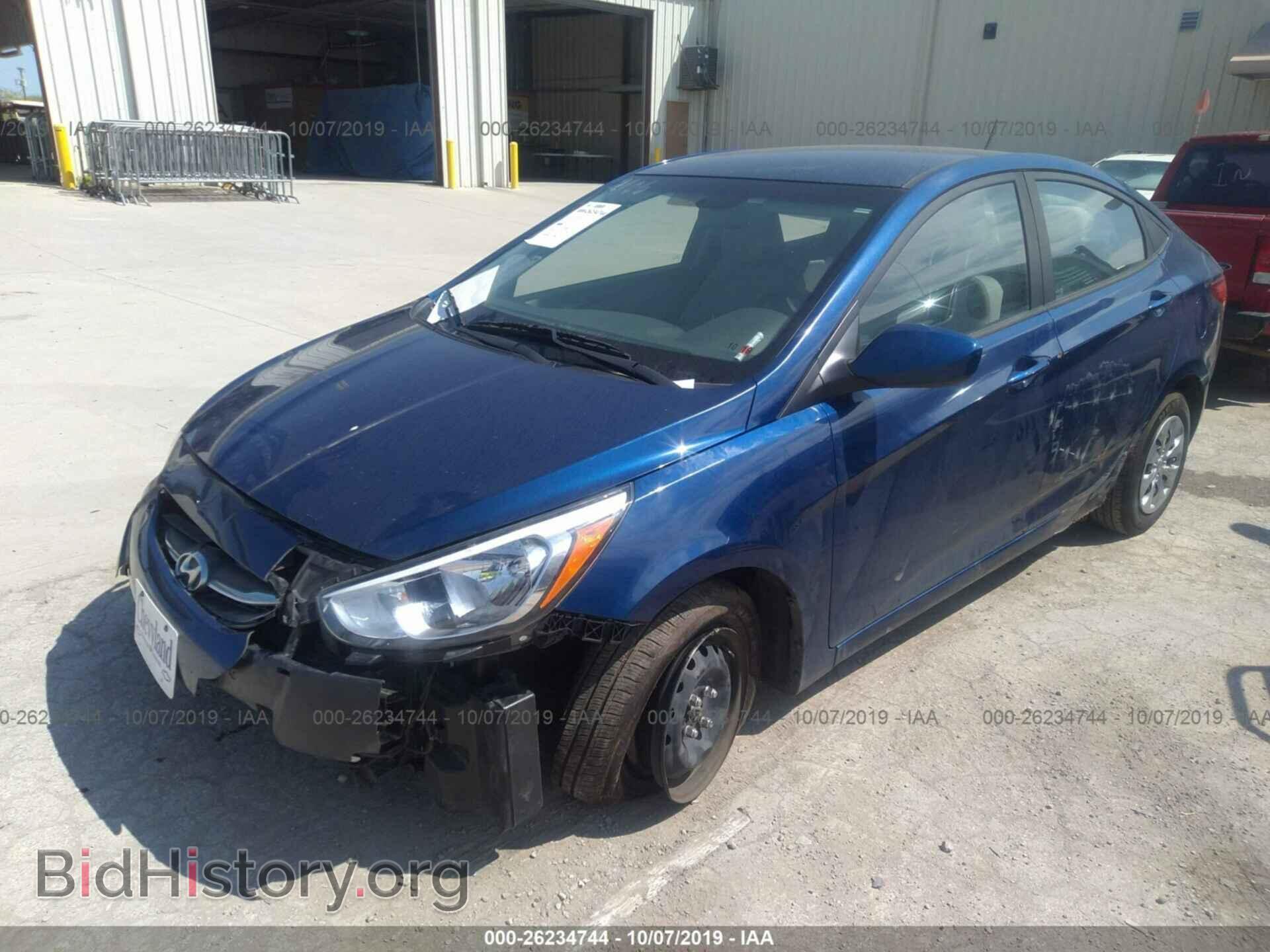 2017 HYUNDAI ACCENT - VIN: KMHCT4AE5HU203584 - Фото 2