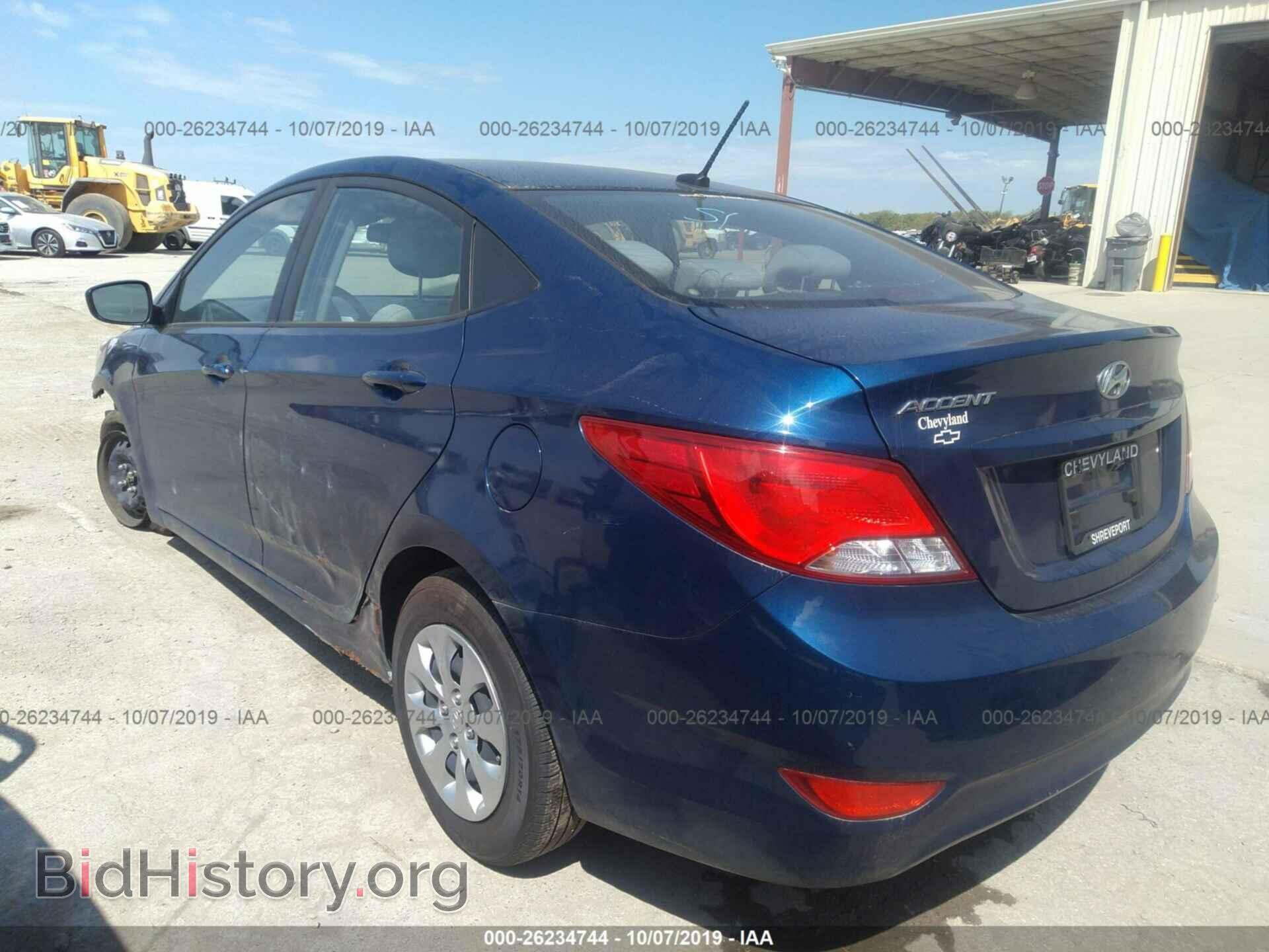2017 HYUNDAI ACCENT - VIN: KMHCT4AE5HU203584 - Фото 3