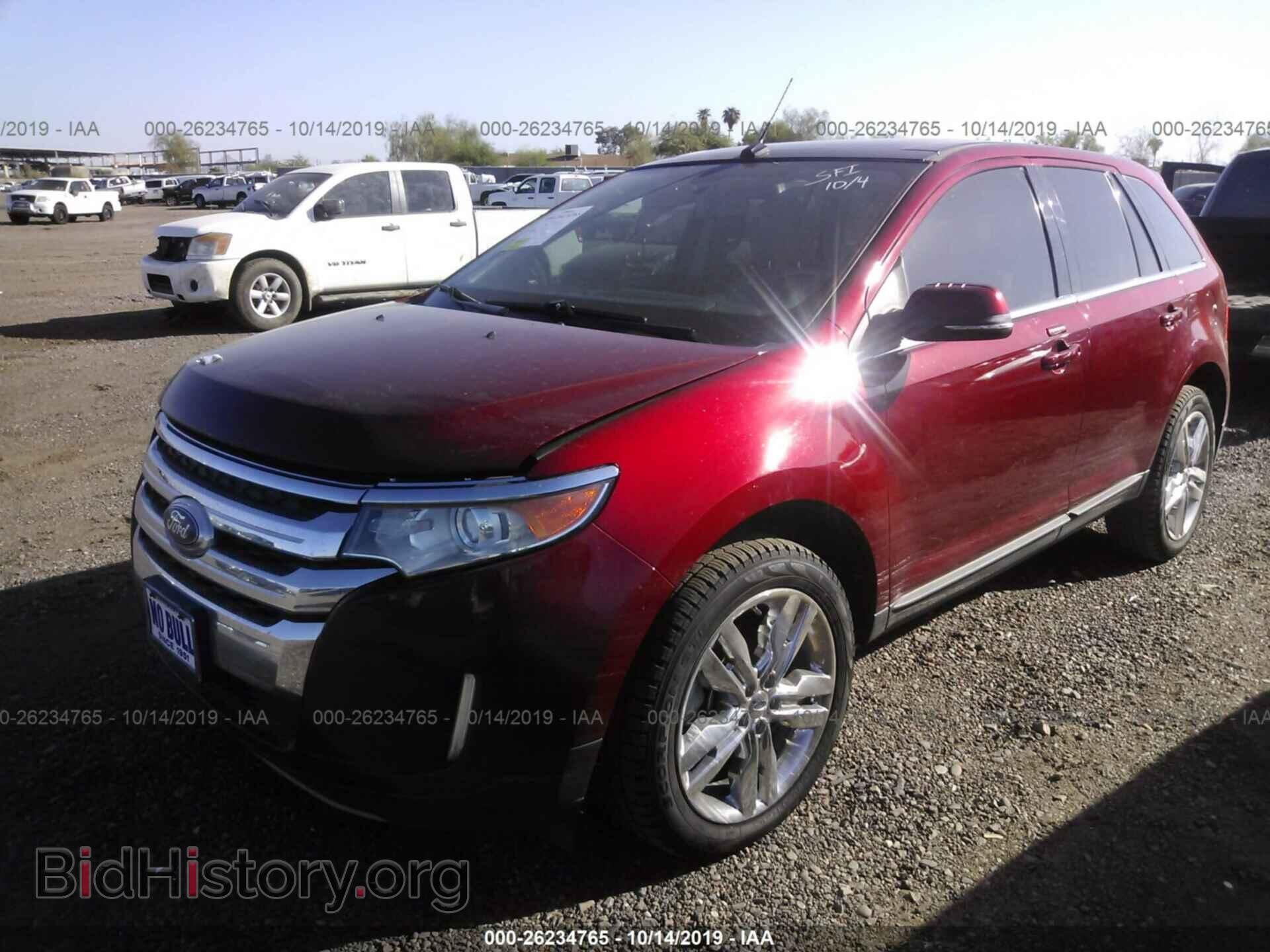 2014 FORD EDGE - VIN: 2FMDK3KC3EBA58044 - Фото 2