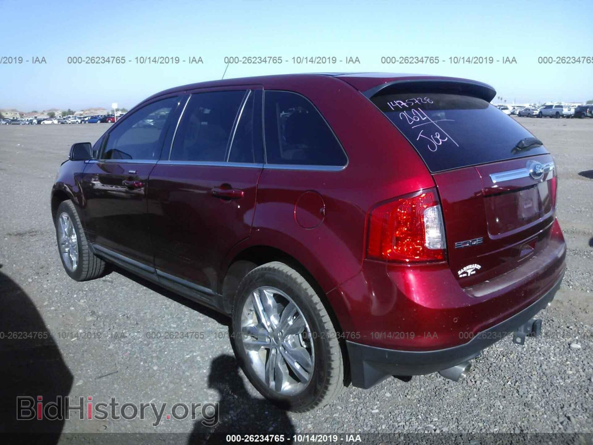 2014 FORD EDGE - VIN: 2FMDK3KC3EBA58044 - Фото 3