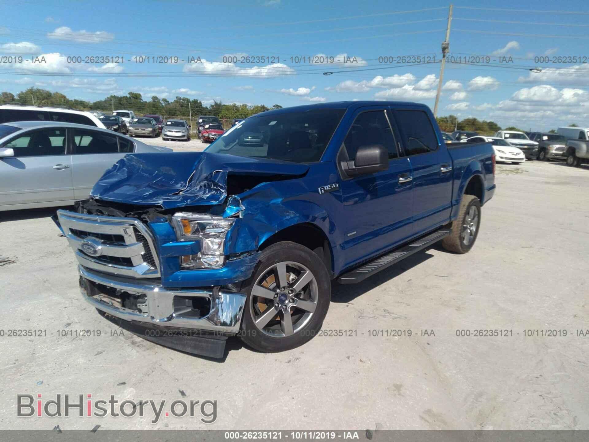 2017 FORD F150 - VIN: 1FTEW1CG6HFB11552 - Фото 2