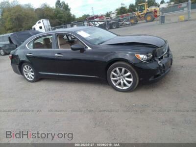 2009 Lexus LS 460l, black — VIN JTHDL46F395000861, IAAI