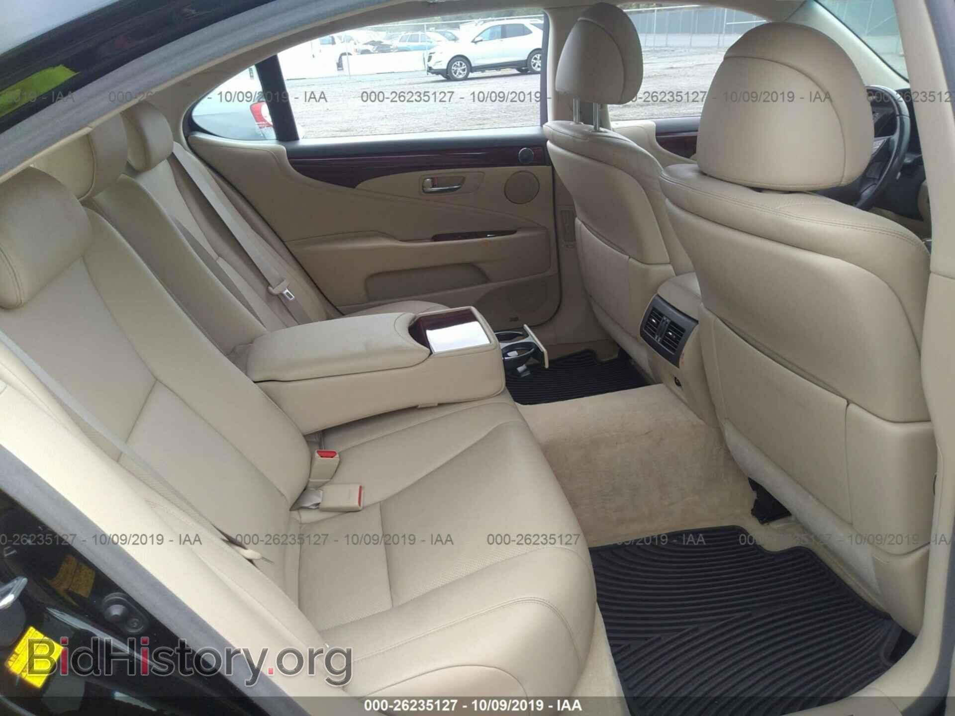 2009 LEXUS LS - VIN: JTHDL46F395000861 - Фото 8