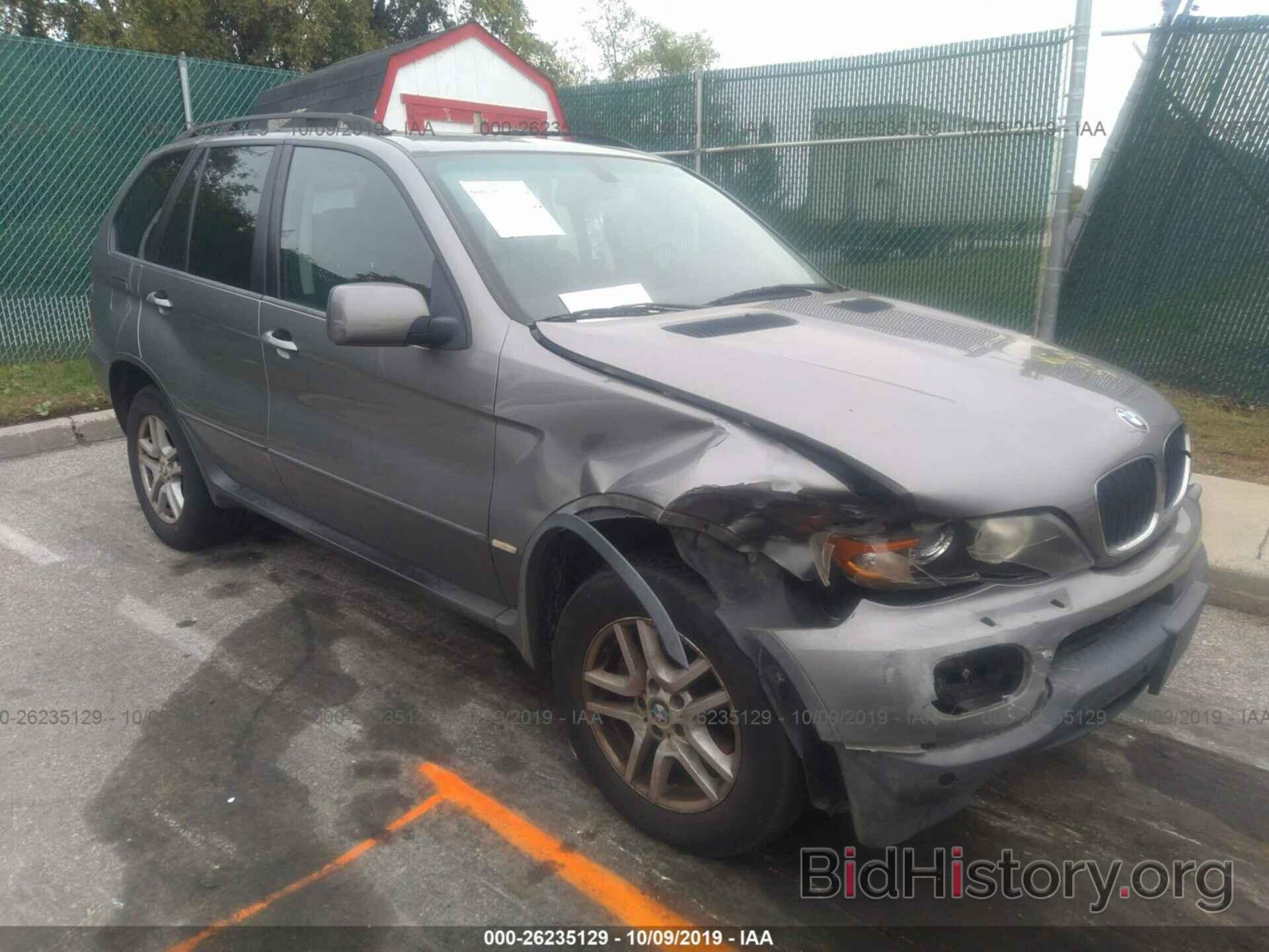 Photo 5UXFA13546LY44262 - BMW X5 2006