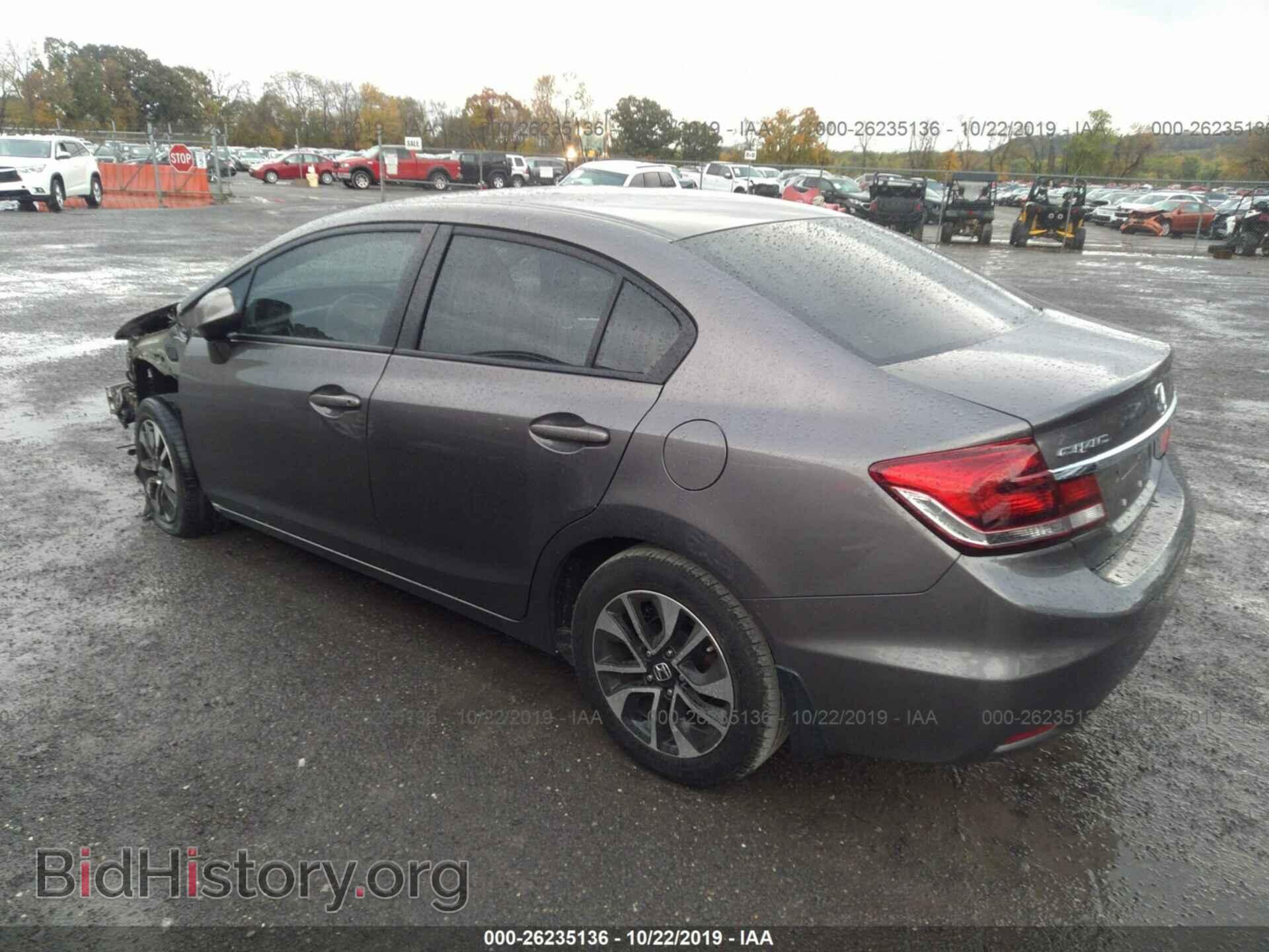 2013 HONDA CIVIC - VIN: 19XFB2F83DE058744 - Фото 3