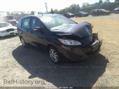 2015 Mazda 5 Sport, черный — VIN JM1CW2BL1F0184534, IAAI