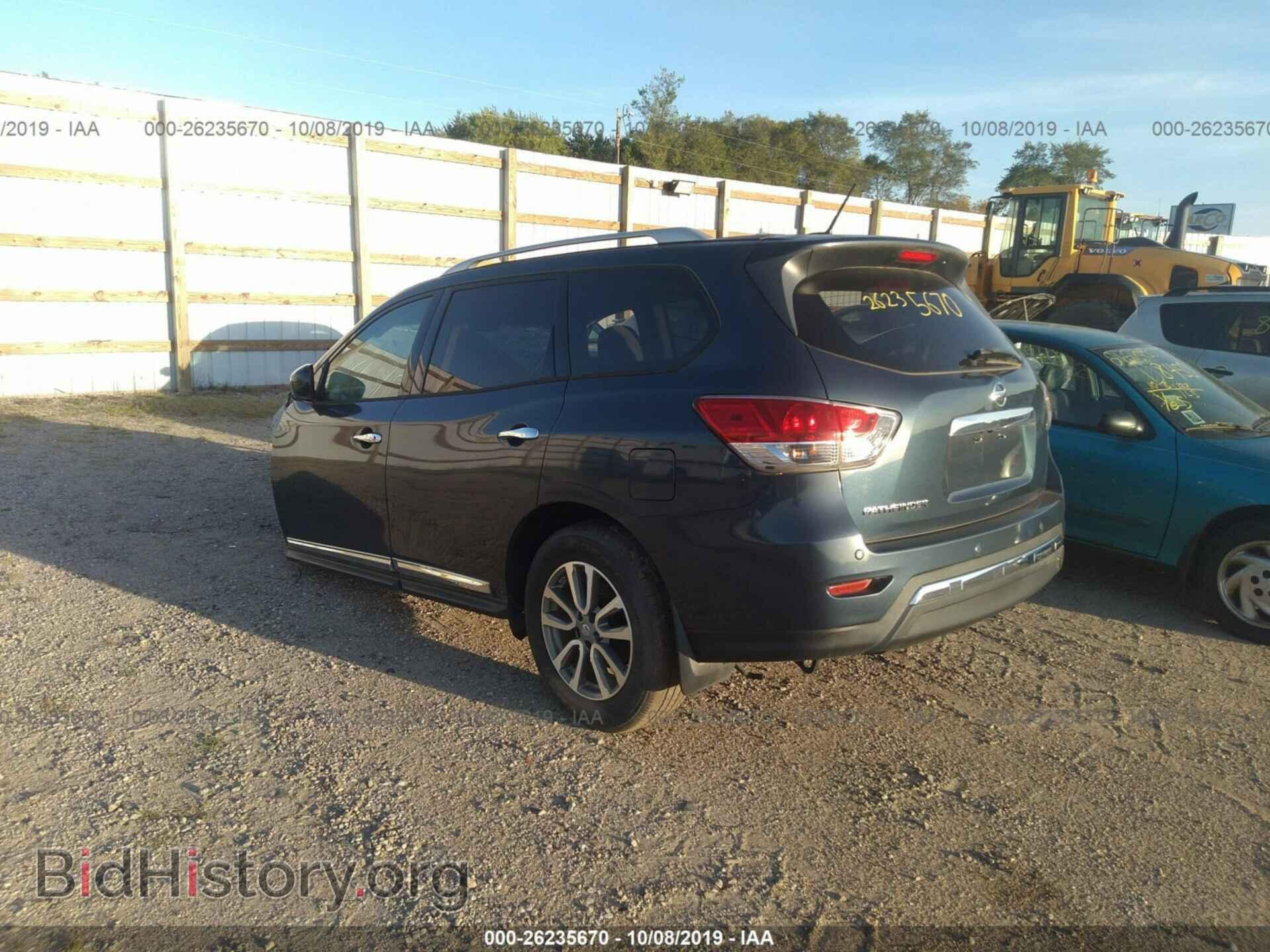 2014 NISSAN PATHFINDER - VIN: 5N1AR2MN1EC649075 - Фото 3