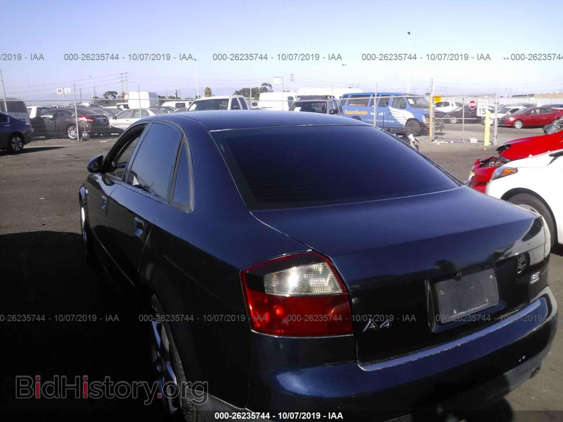 2002 AUDI A4 - VIN: WAULC68E52A309240 - Фото 3