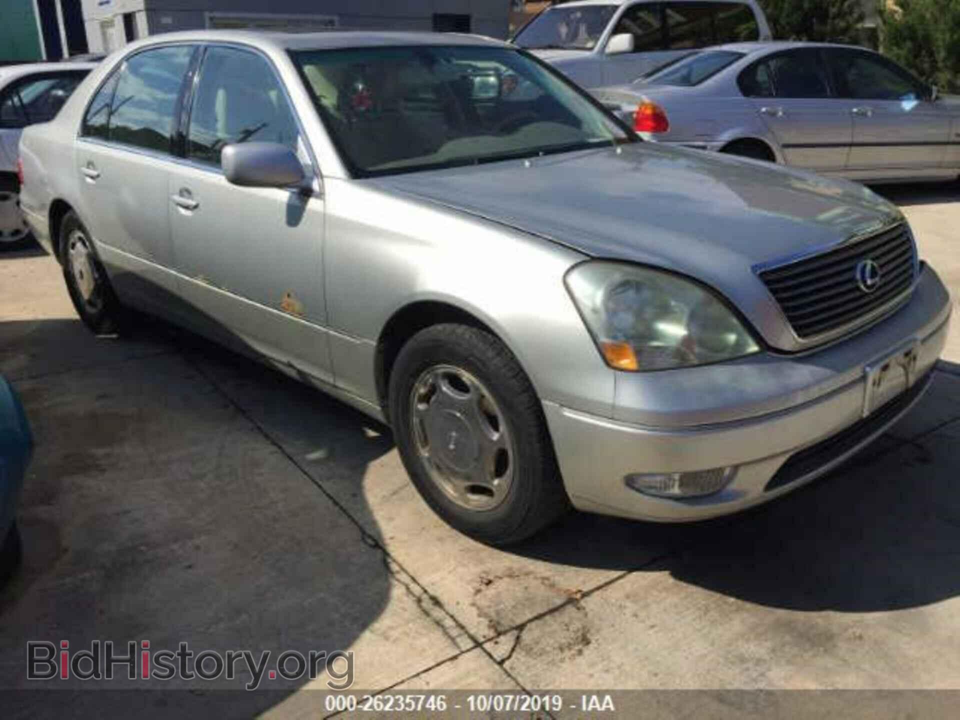 Photo JTHBN30F210010657 - LEXUS LS 2001