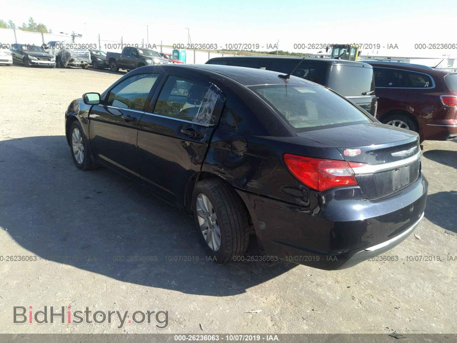 2012 CHRYSLER 200 - VIN: 1C3CCBBB3CN298277 - Фото 3