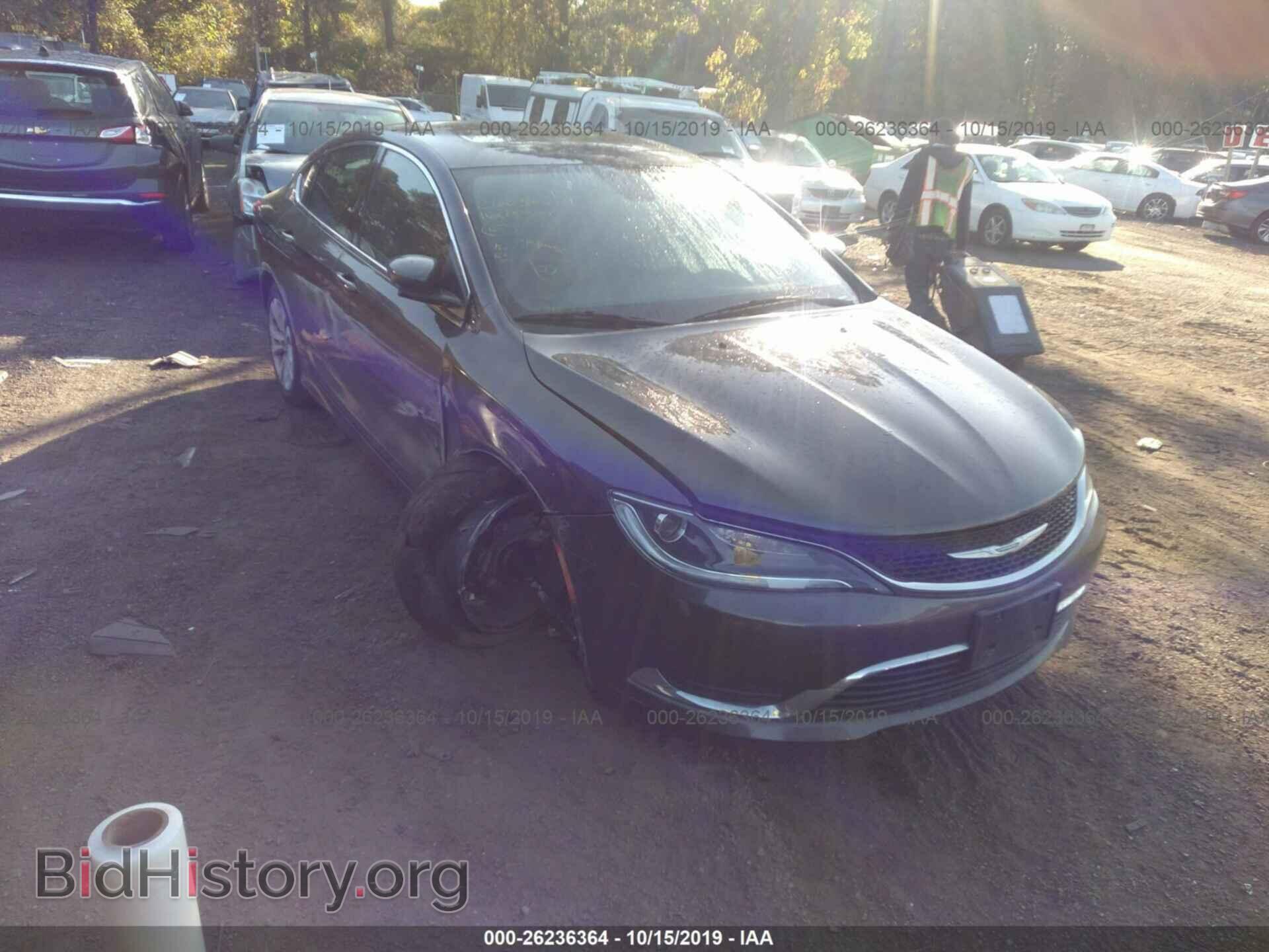 Фотография 1C3CCCAB8GN172445 - CHRYSLER 200 2016