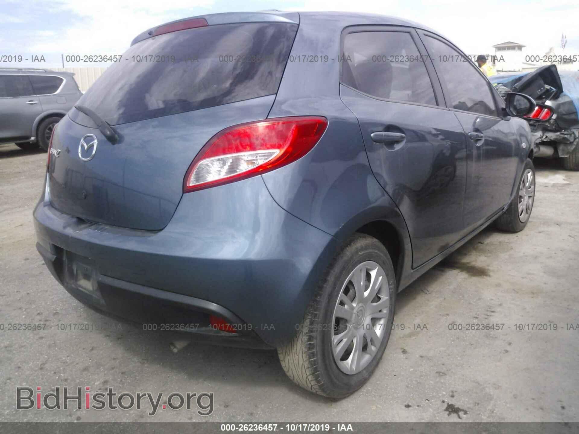 2014 MAZDA MAZDA2 - VIN: JM1DE1KY4E0185656 - Фото 4