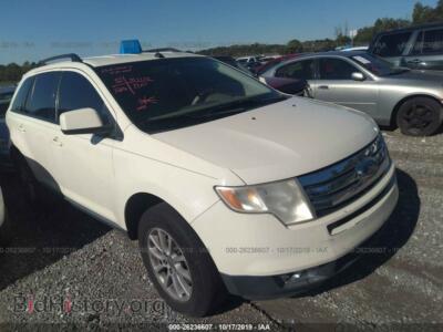 2007 Ford EDGE SEL Plus, white — VIN 2FMDK39C57BA97193, IAAI