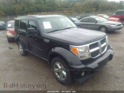 2008 Dodge NITRO SXT, черный — VIN 1D8GU28K78W268834, IAAI
