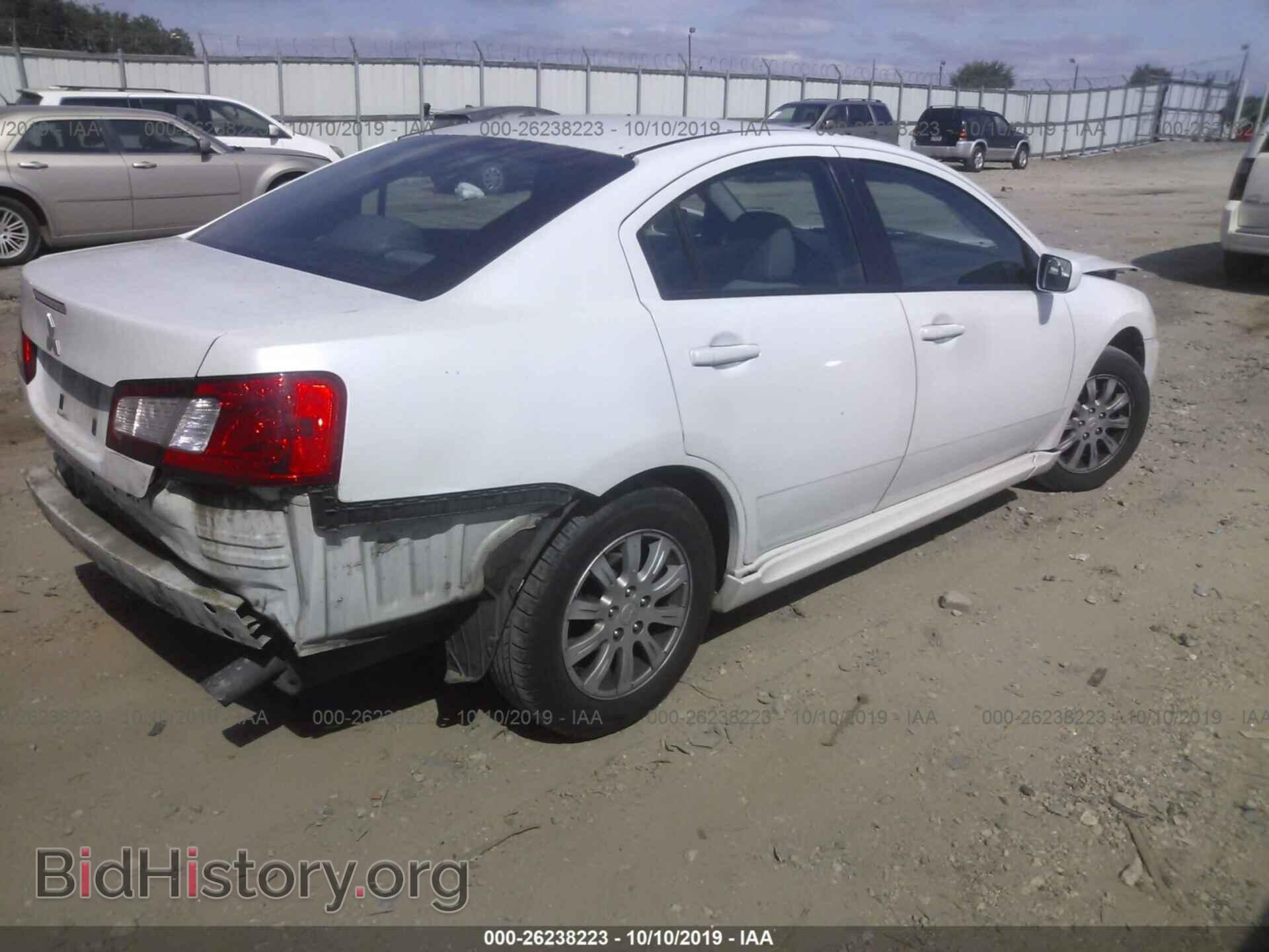 2010 MITSUBISHI GALANT - VIN: 4A32B2FF8AE010643 - Фото 4