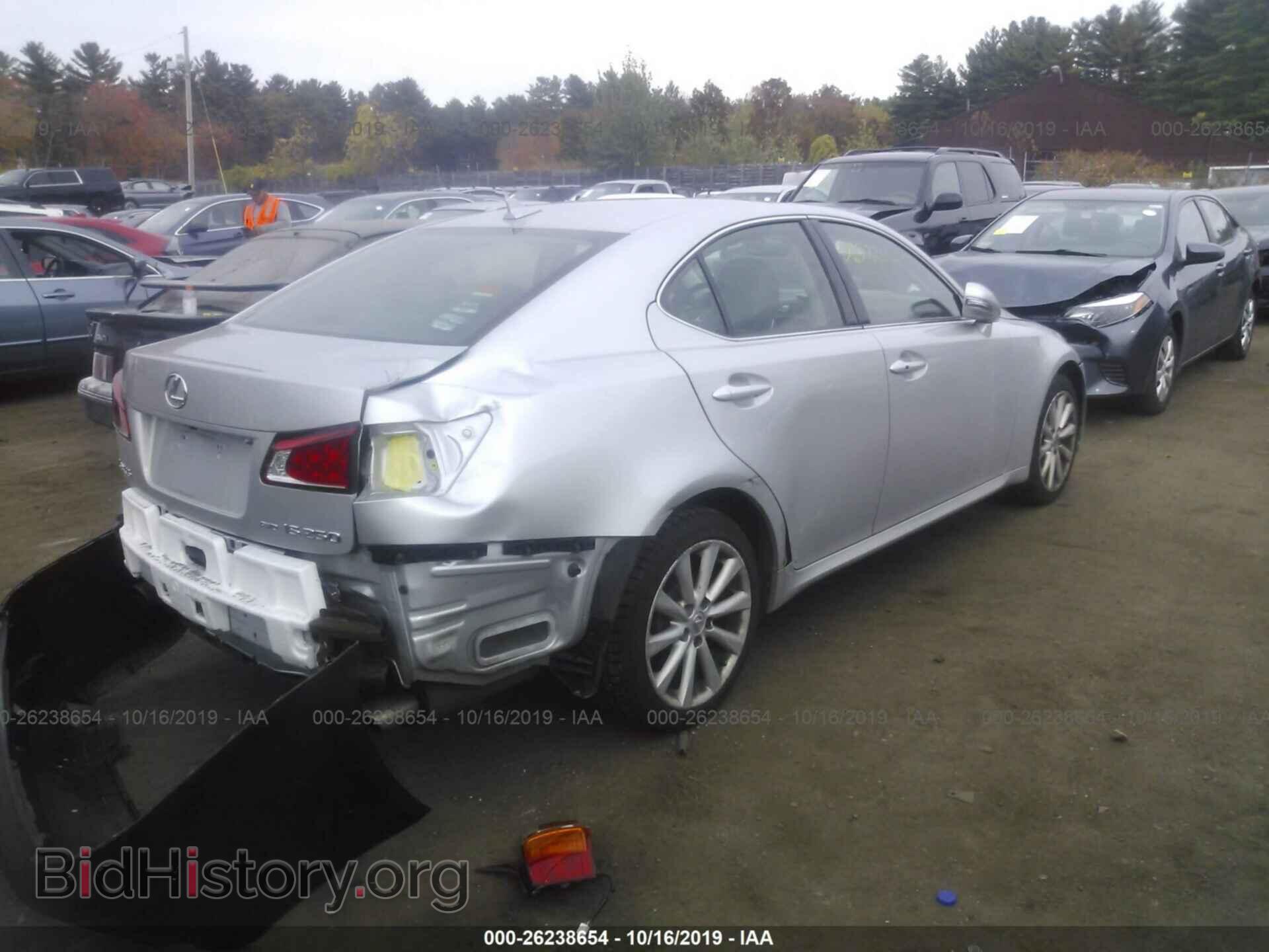 2010 LEXUS IS - VIN: JTHCF5C22A5042596 - Фото 4