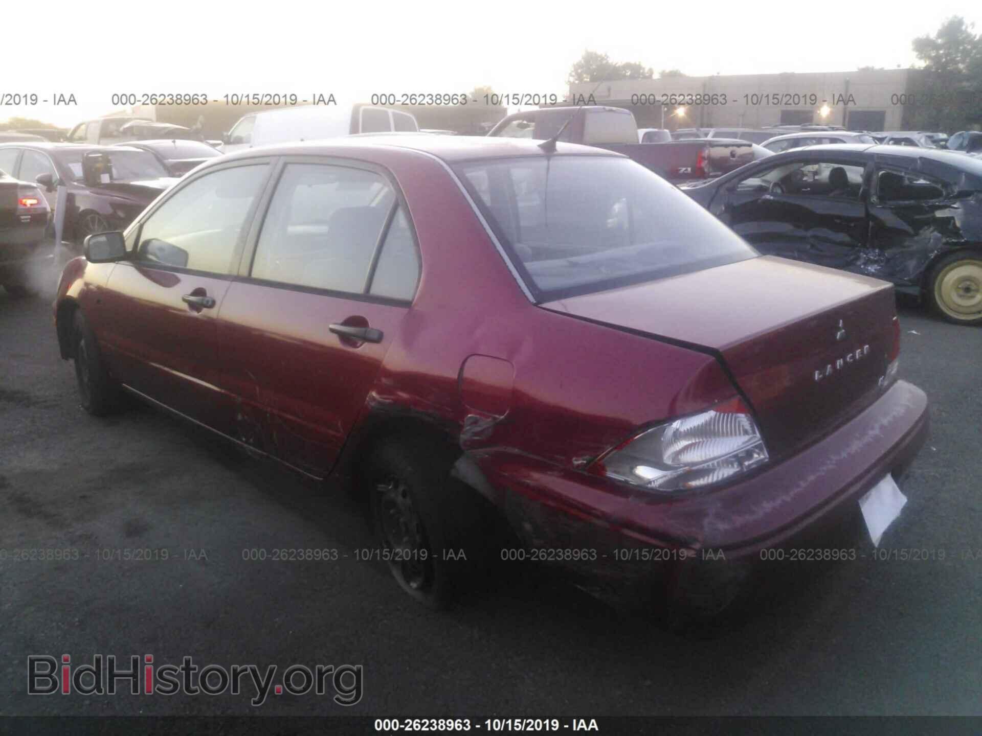 2002 MITSUBISHI LANCER - VIN: JA3AJ26E92U068632 - Photo 3