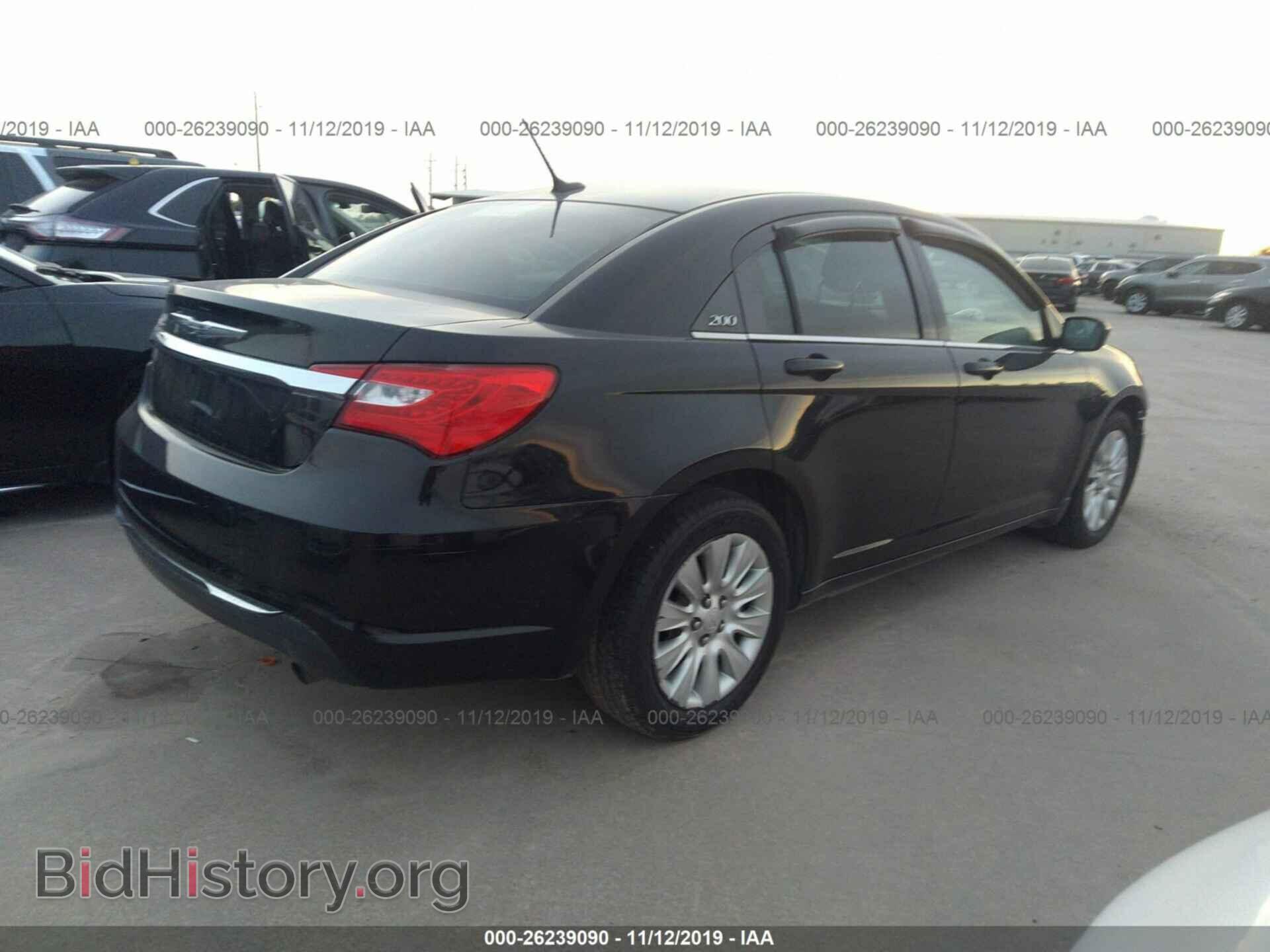 2012 CHRYSLER 200 - VIN: 1C3CCBAB1CN295878 - Photo 4