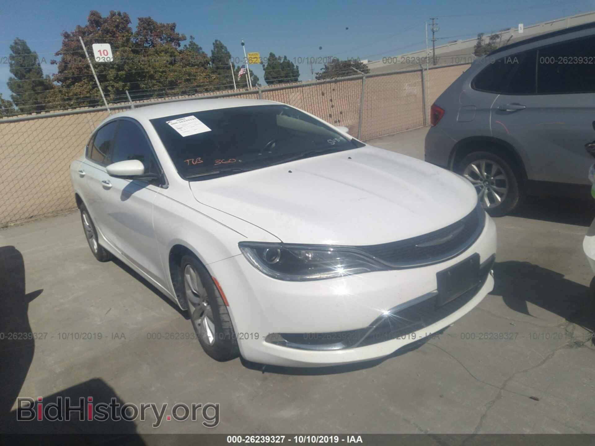 Photo 1C3CCCCB0FN544968 - CHRYSLER 200 2015