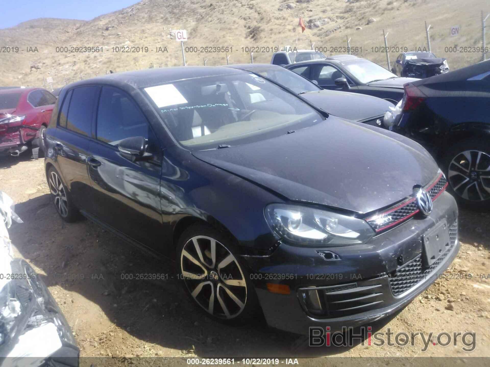 Photo WVWHD7AJ7CW265748 - VOLKSWAGEN GTI 2012