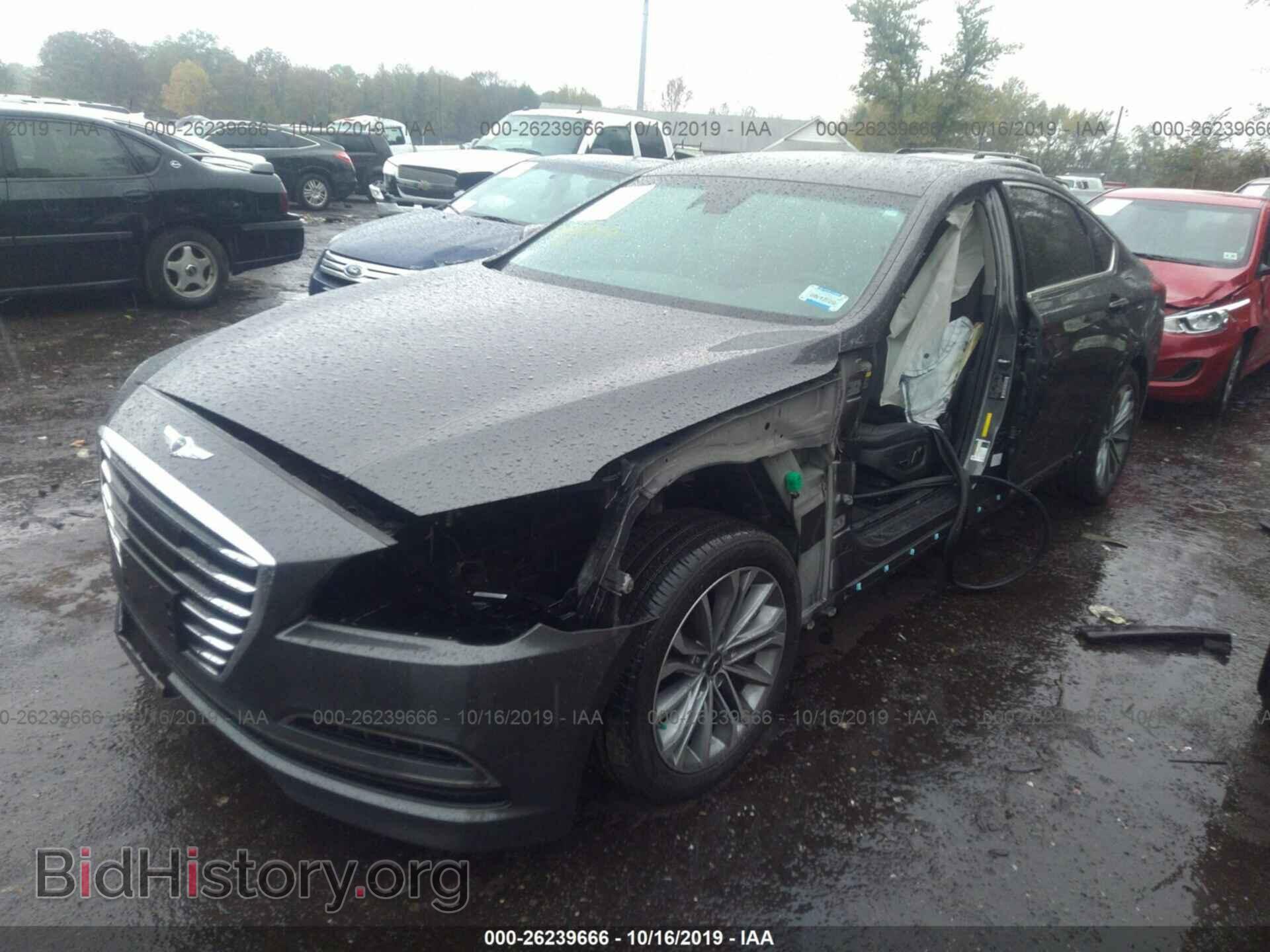 2017 GENESIS G80 - VIN: KMHGN4JE4HU209579 - Фото 2