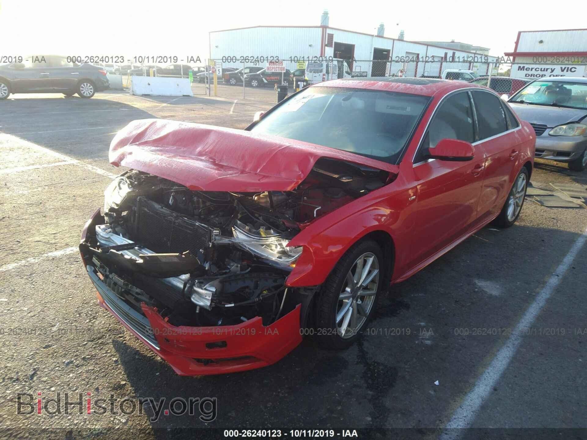 2014 AUDI A4 - VIN: WAUFFAFL2EA082568 - Photo 2