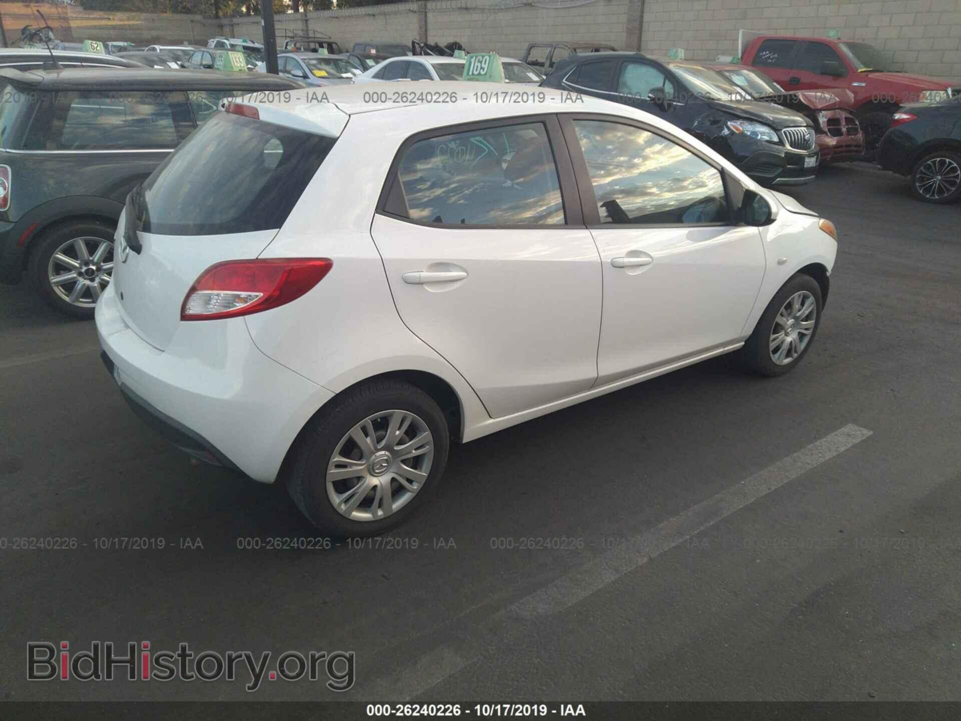 2014 MAZDA MAZDA2 - VIN: JM1DE1KZ0E0173416 - Фото 4