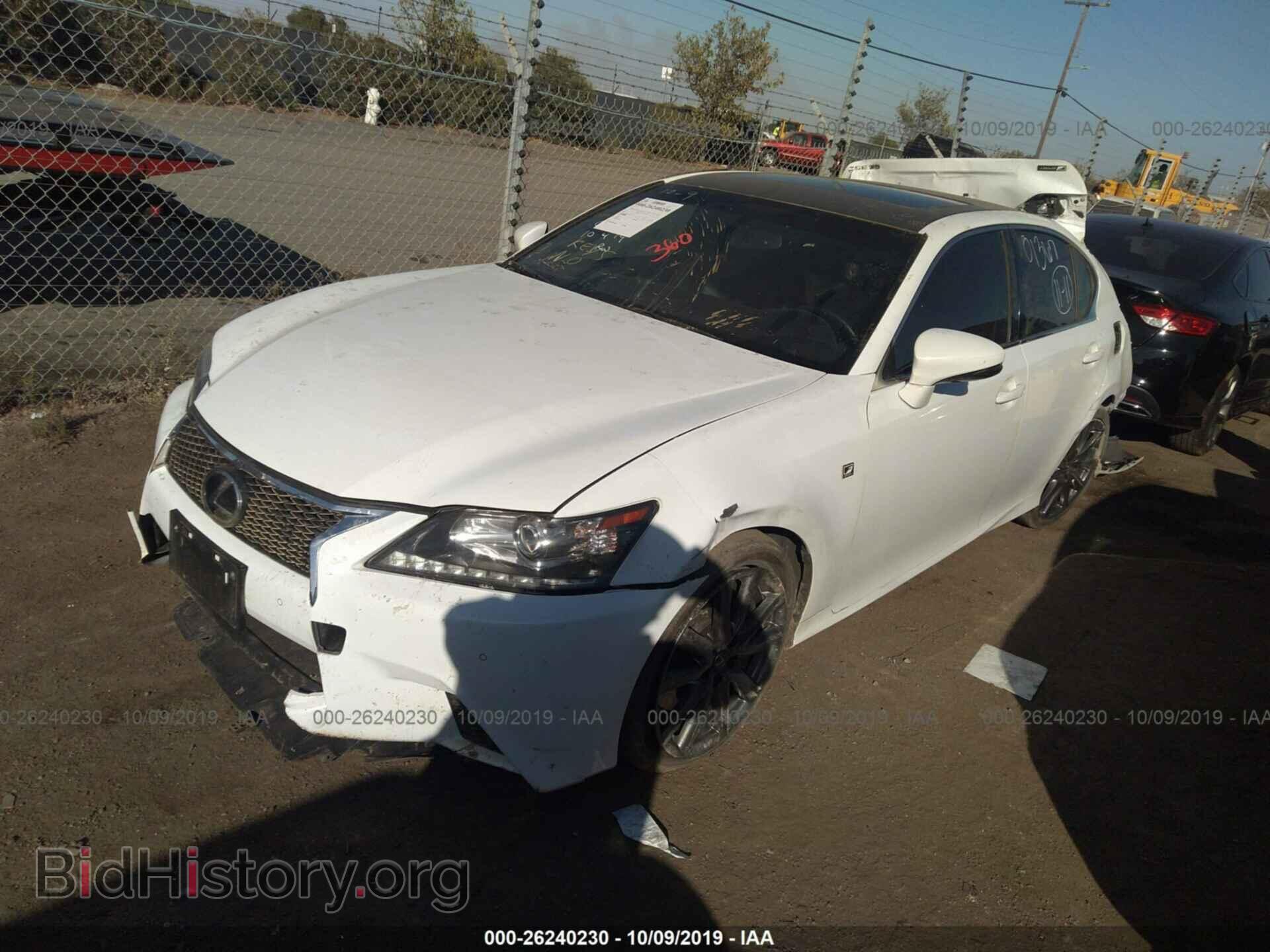 2015 LEXUS GS - VIN: JTHBE1BL4FA004321 - Фото 2
