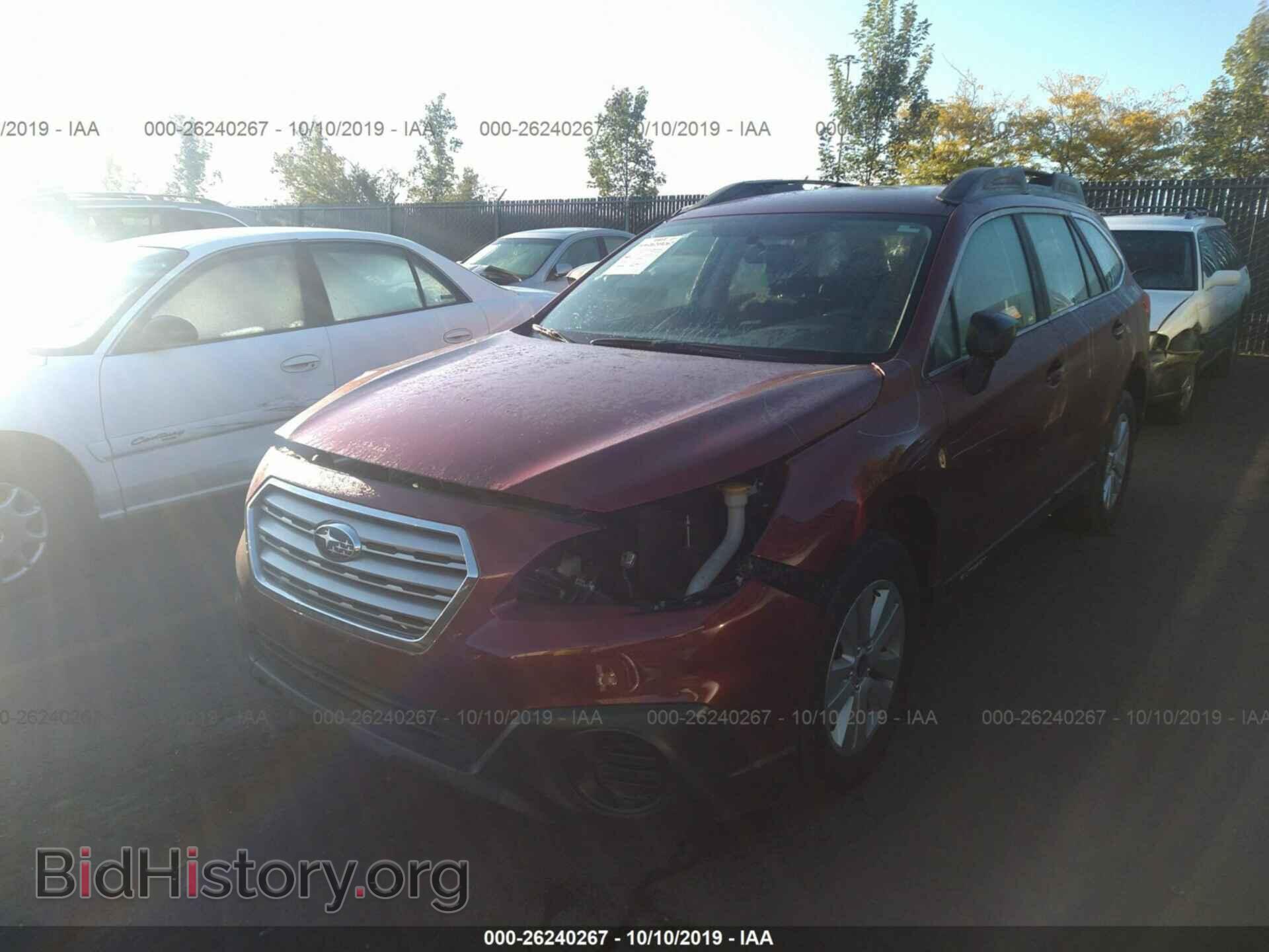 2017 SUBARU OUTBACK - VIN: 4S4BSAAC9H3267919 - Фото 2