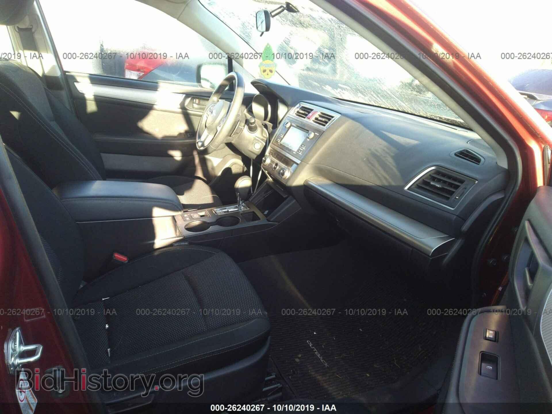2017 SUBARU OUTBACK - VIN: 4S4BSAAC9H3267919 - Фото 5