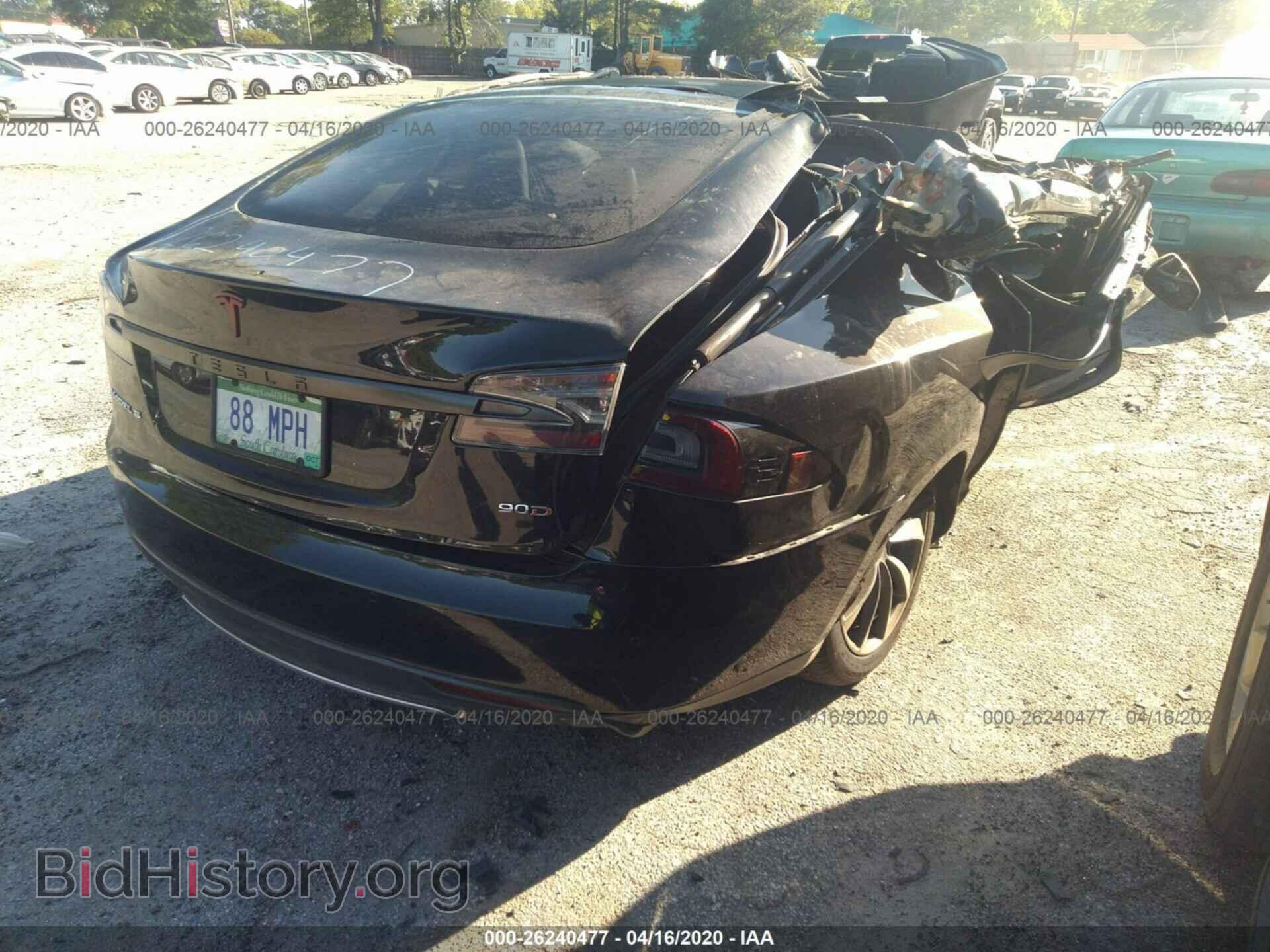 2015 TESLA MODEL S - VIN: 5YJSA1V25FF099107 - Photo 4