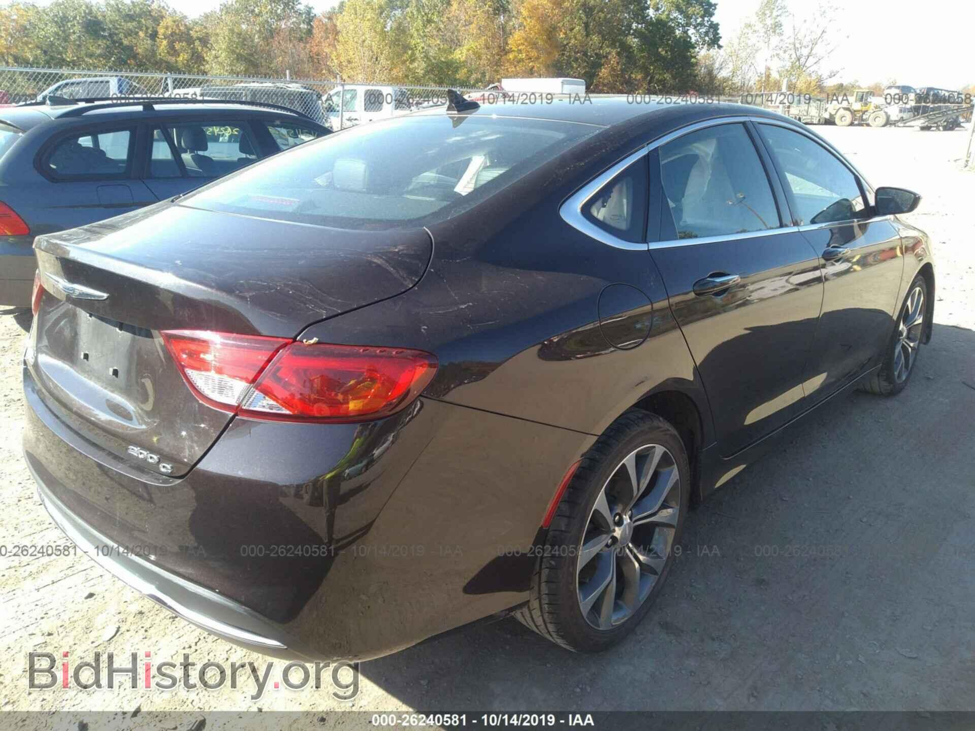 2015 CHRYSLER 200 - VIN: 1C3CCCCB8FN565809 - Photo 4