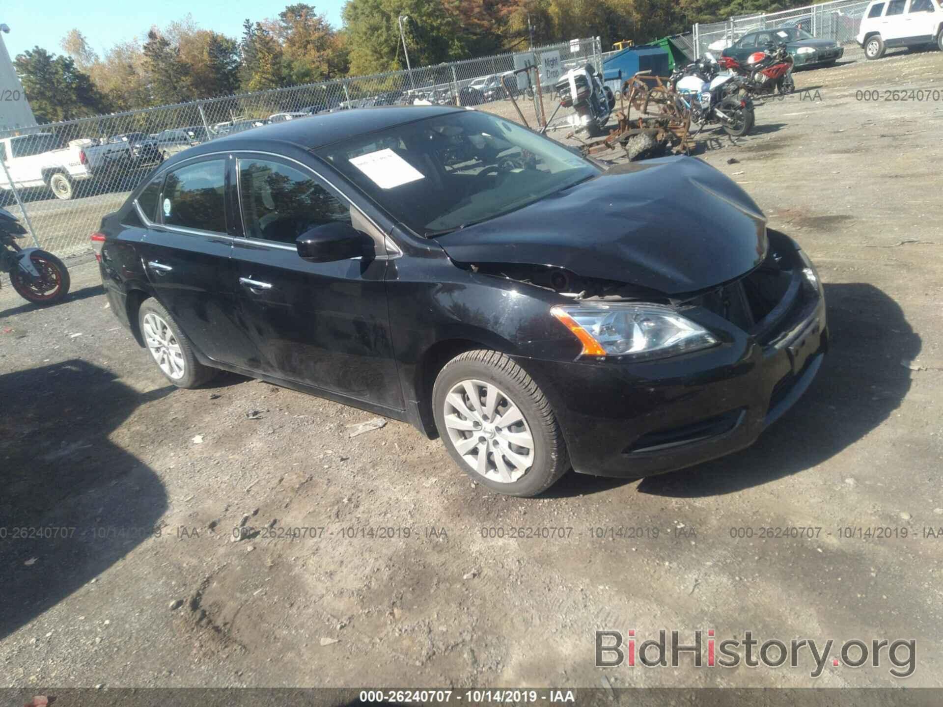 Photo 3N1AB7APXEY280352 - NISSAN SENTRA 2014