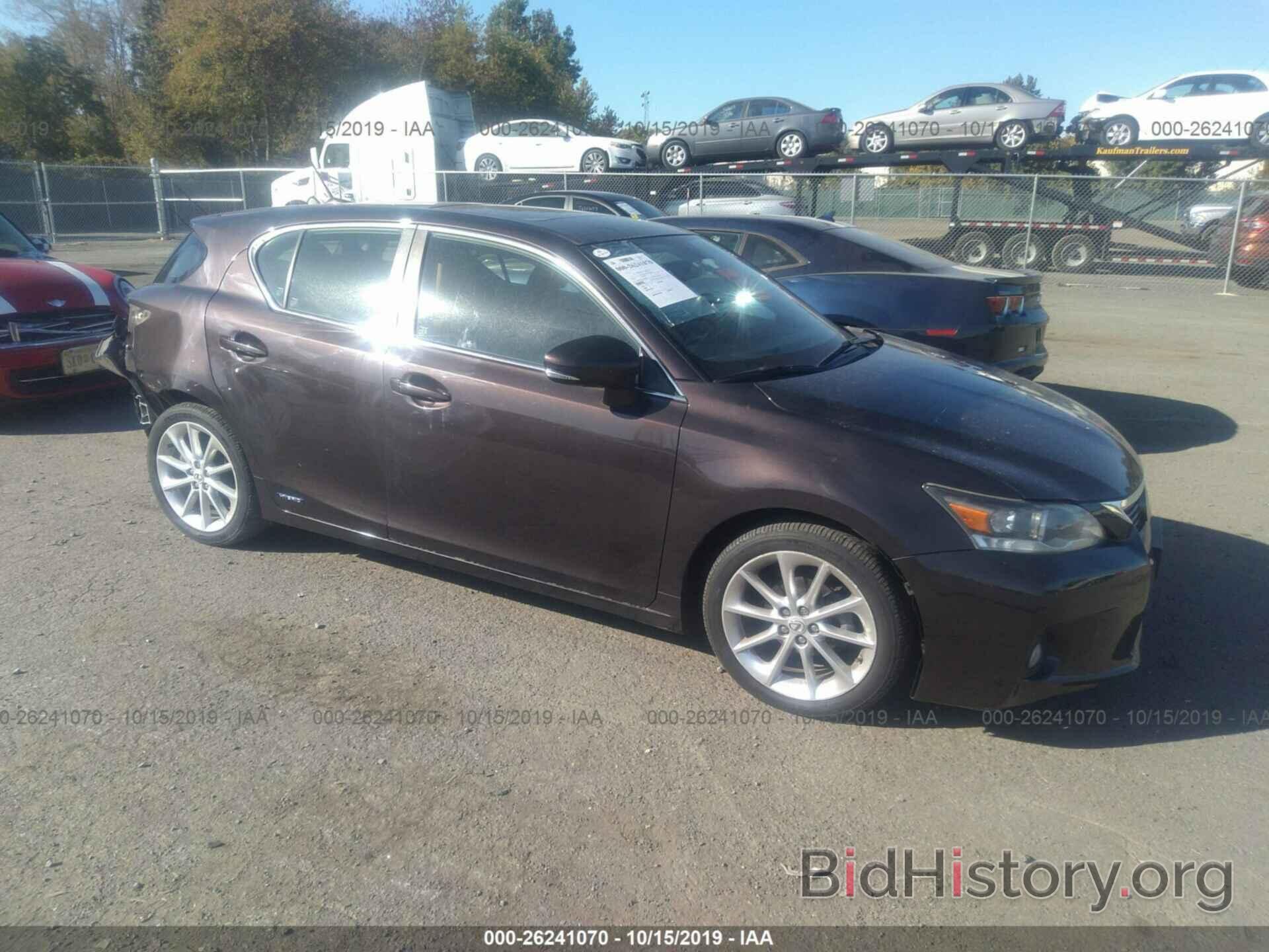 Photo JTHKD5BH9C2099096 - LEXUS CT 2012