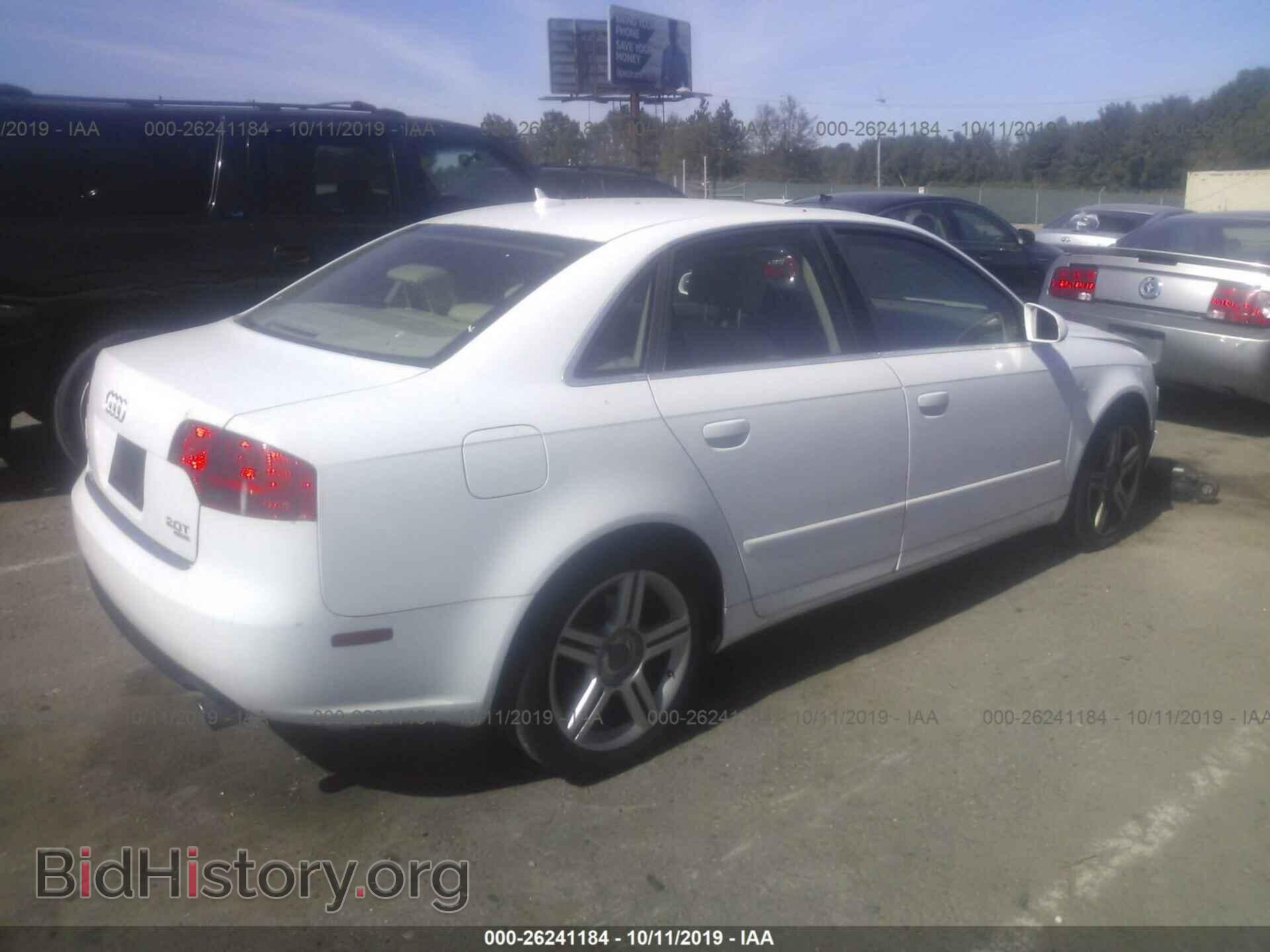 2007 AUDI A4 - VIN: WAUDF78E77A078348 - Photo 4