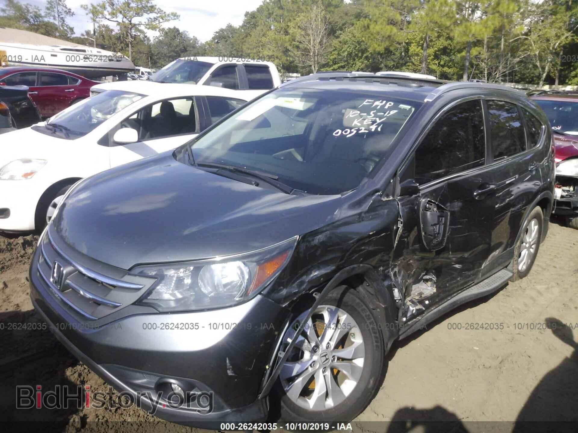 2012 HONDA CR-V - VIN: JHLRM3H7XCC005291 - Фото 2