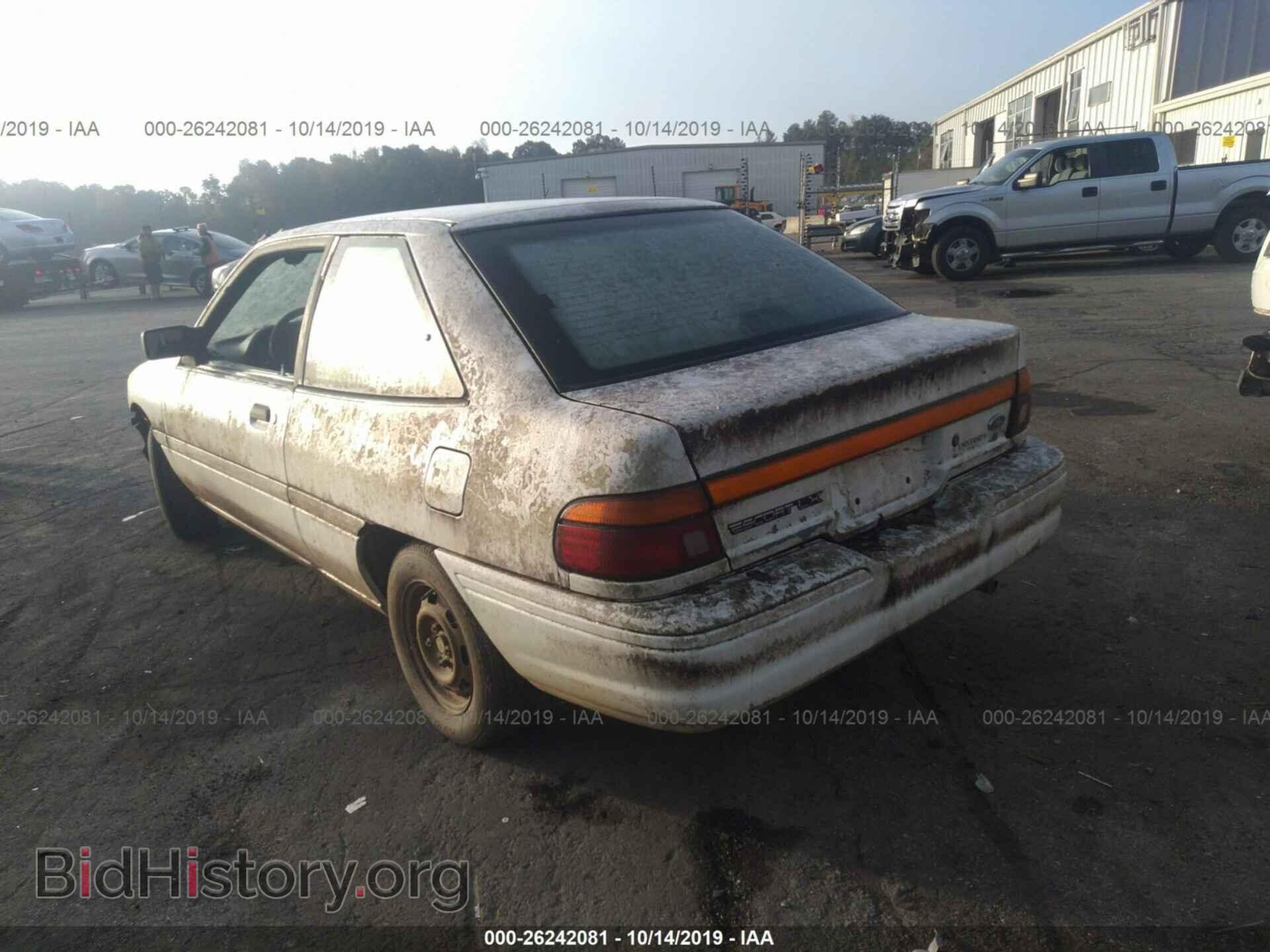 1993 FORD ESCORT - VIN: 1FAPP11J7PW402425 - Фото 3