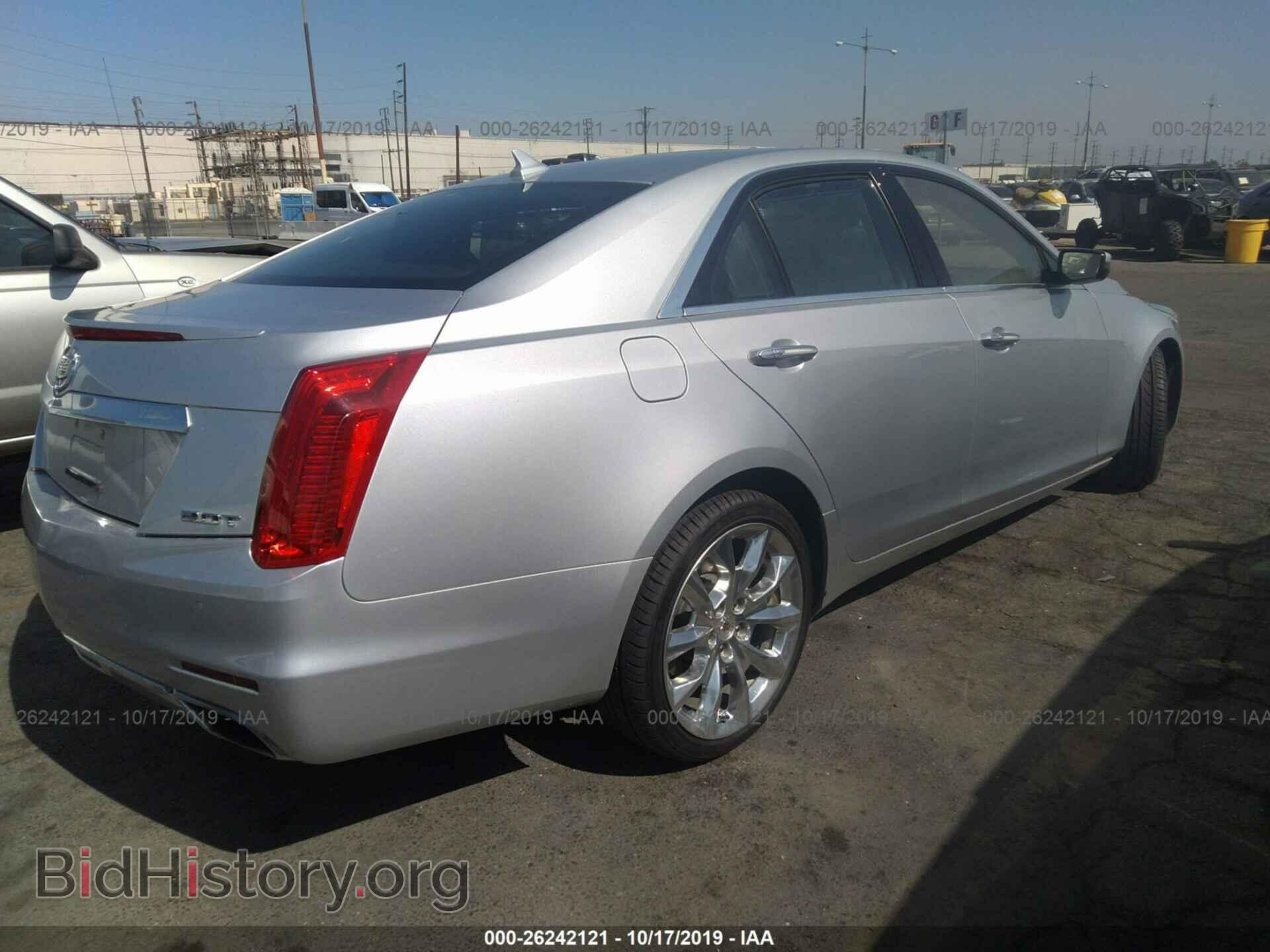 2014 CADILLAC CTS - VIN: 1G6AS5SX8E0196334 - Фото 4