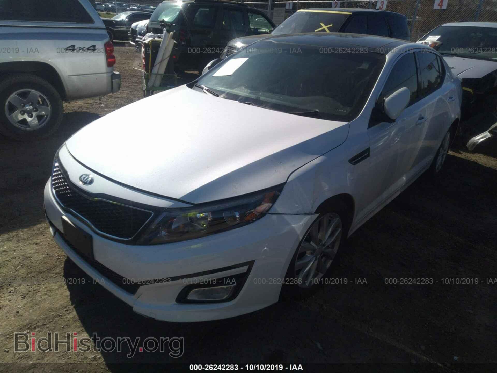 2015 KIA OPTIMA - VIN: 5XXGN4A78FG433642 - Фото 2