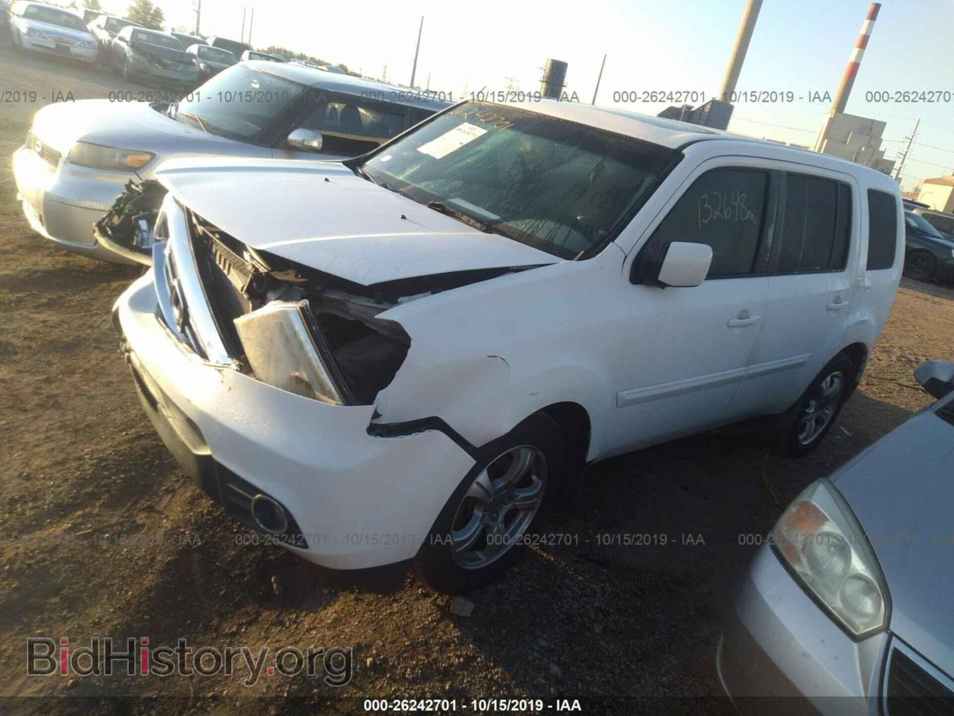 2013 HONDA PILOT - VIN: 5FNYF3H56DB013622 - Фото 2