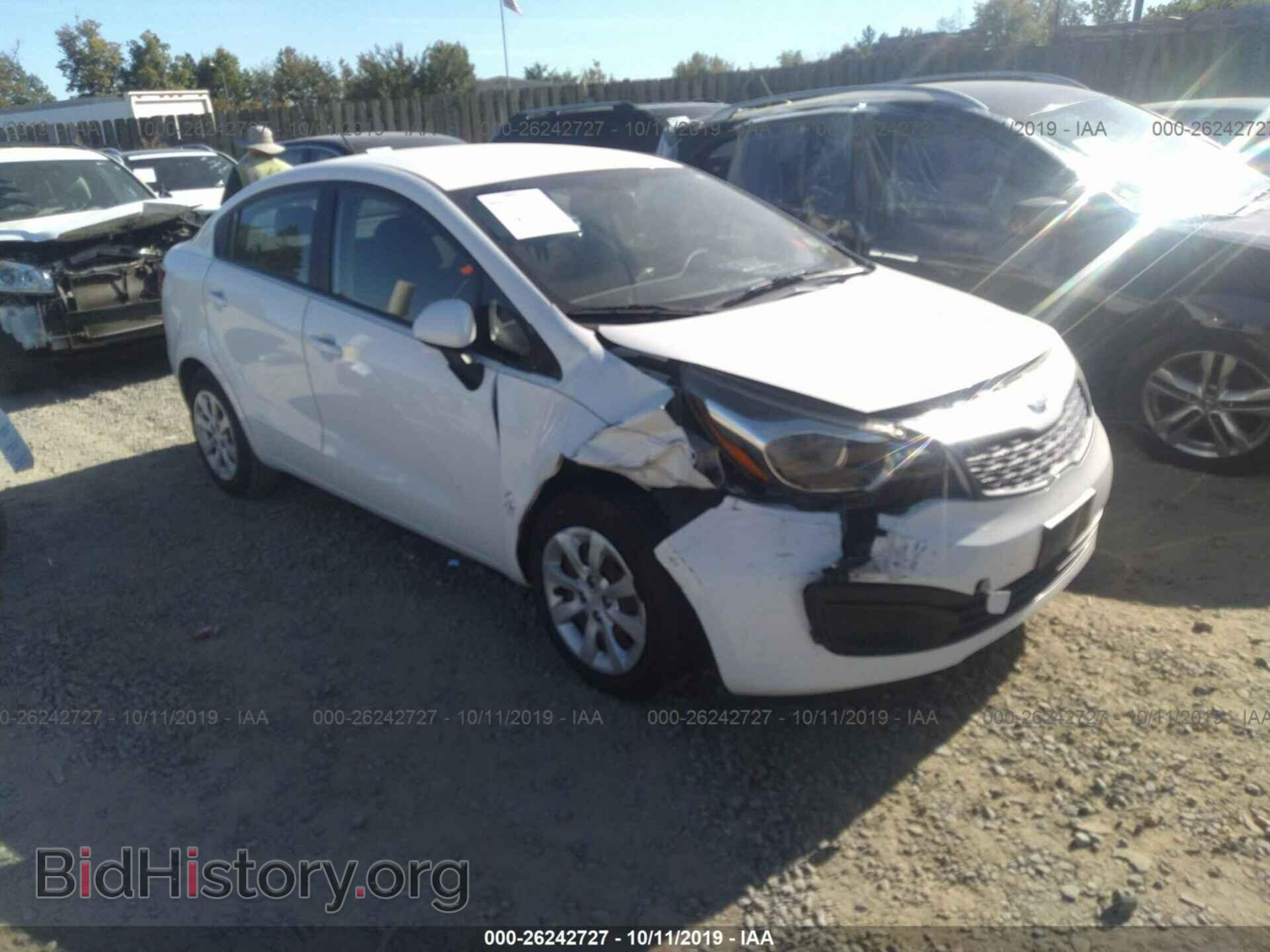 Photo KNADM4A32D6158233 - KIA RIO 2013