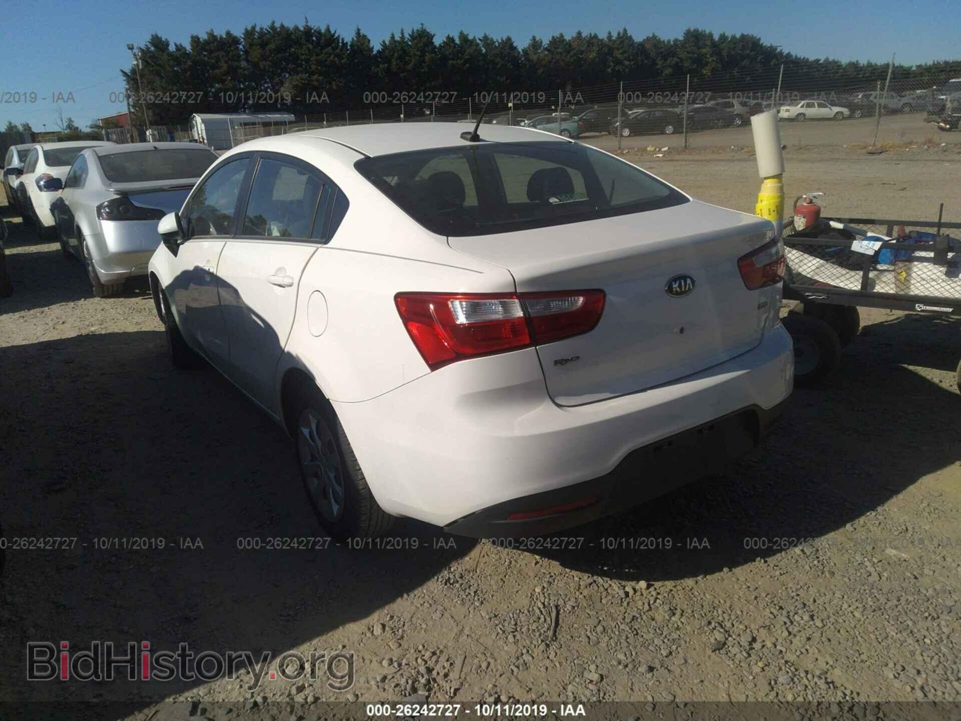 2013 KIA RIO - VIN: KNADM4A32D6158233 - Фото 3