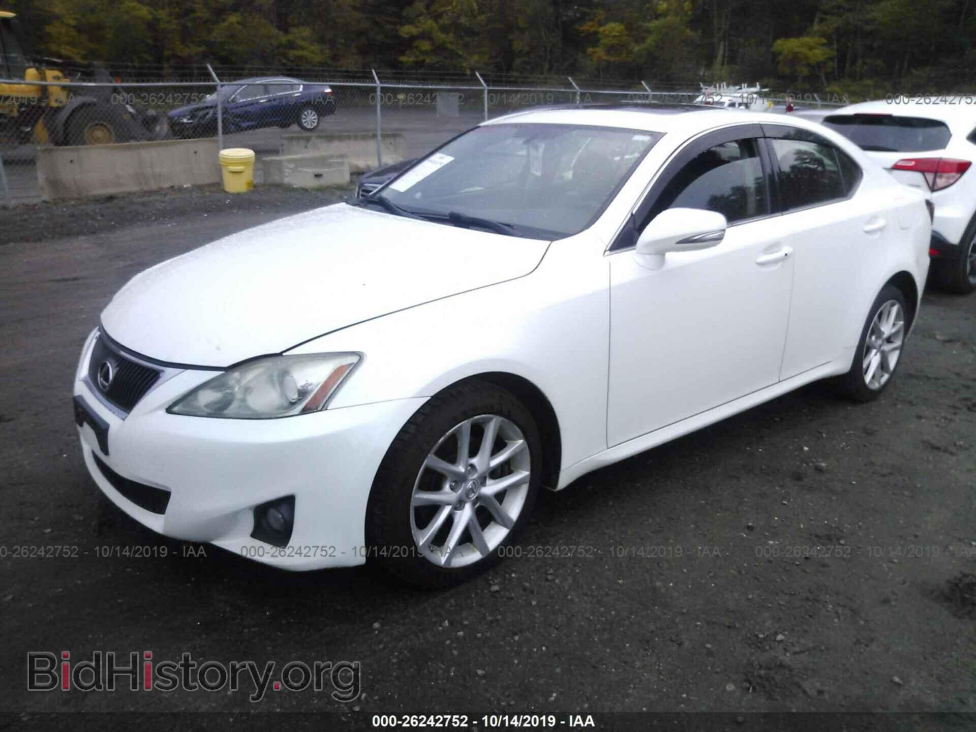 2011 LEXUS IS - VIN: JTHCF5C29B5045514 - Фото 2