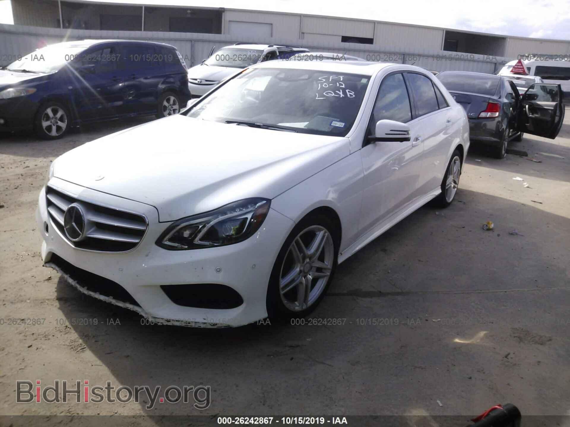 2014 MERCEDES-BENZ E - VIN: WDDHF5KB9EB049938 - Photo 2