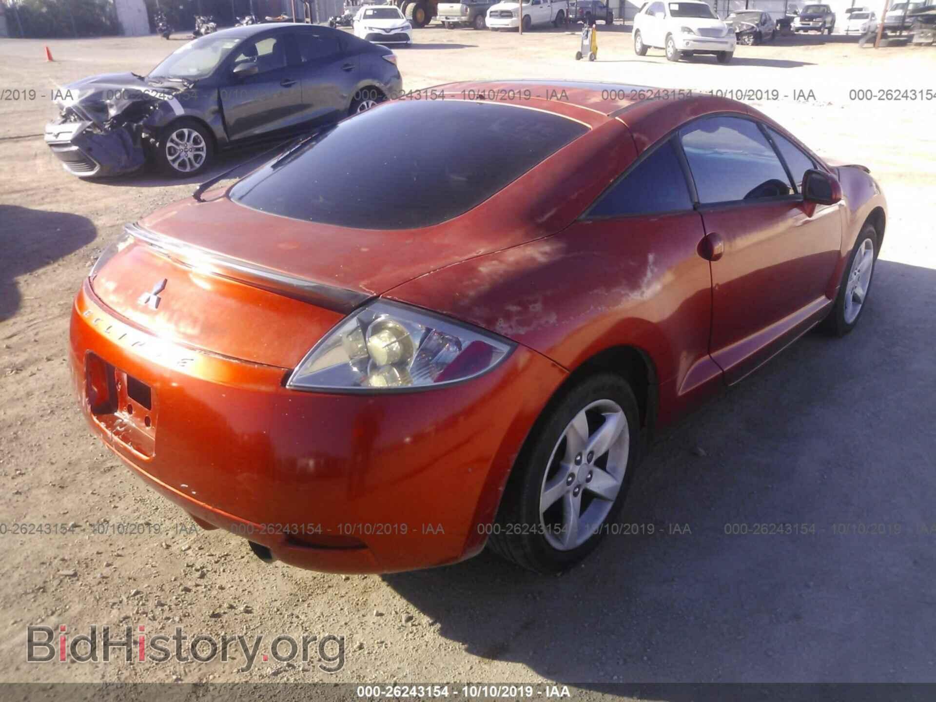 2006 MITSUBISHI ECLIPSE - VIN: 4A3AK24F26E040002 - Фото 4